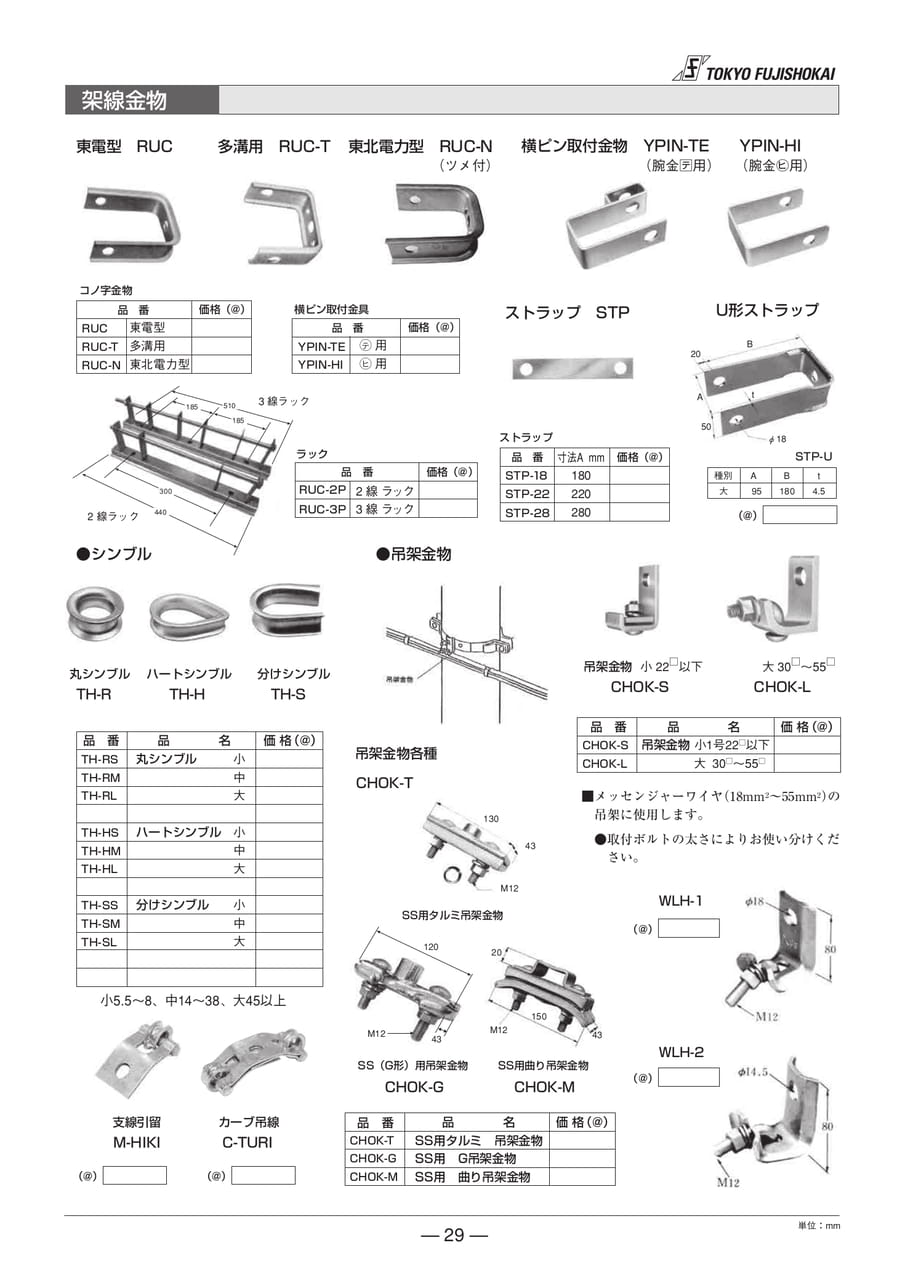架線金物 東電型 東北電力 (29ページ目)