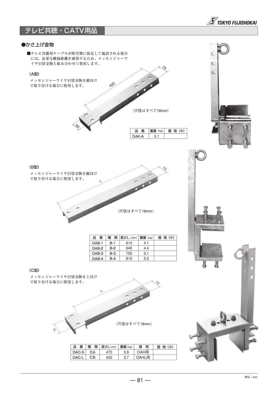テレビ共聴用品(81ページ目)
