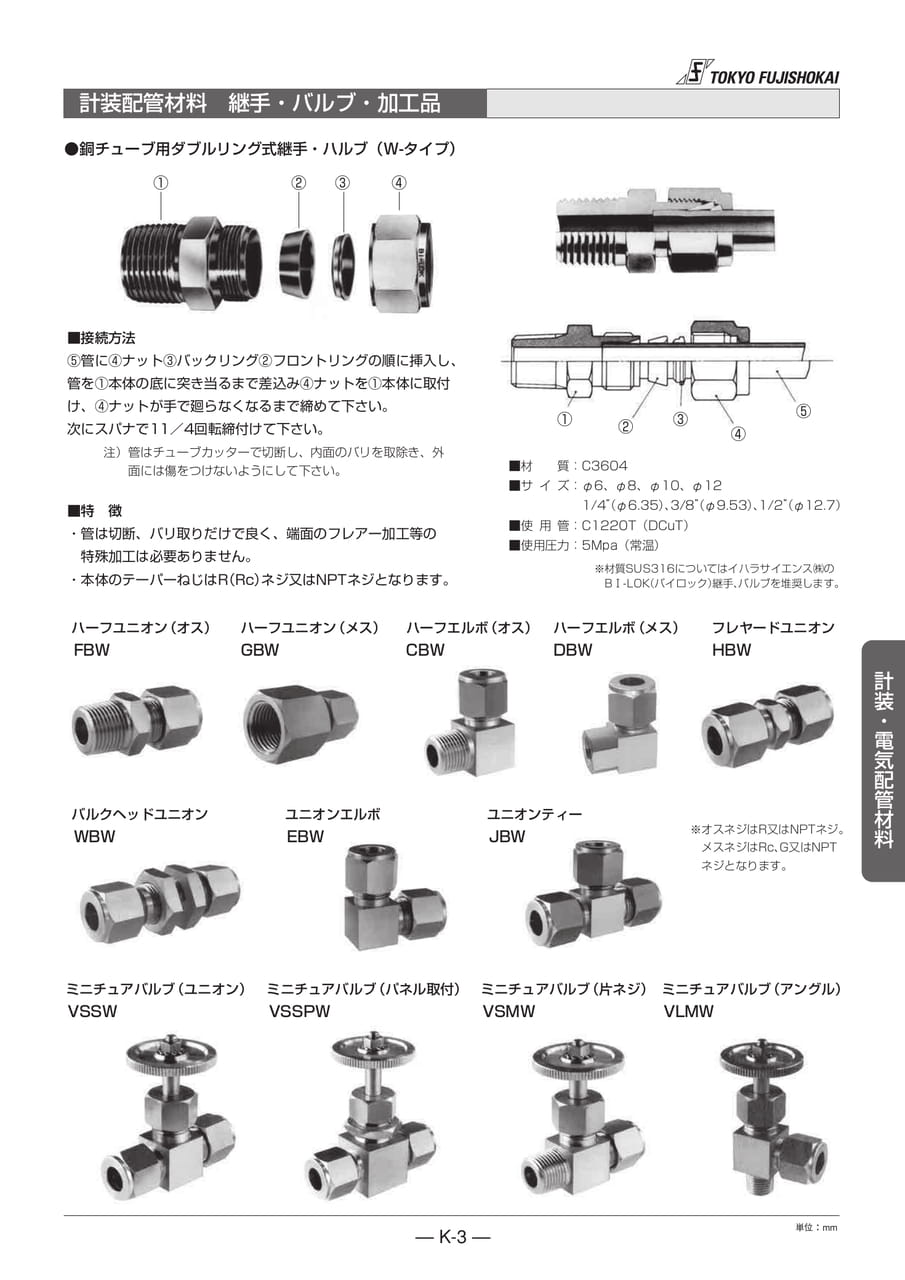 計装配管材料 継手・バルブ・加工品(187ページ目)
