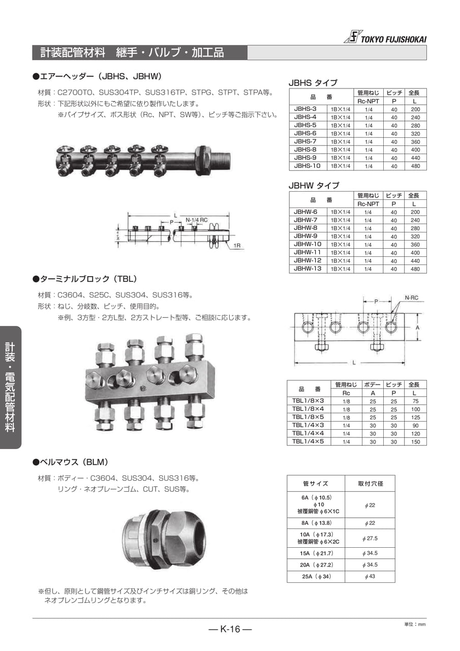 計装配管材料 継手・バルブ・加工品(200ページ目)