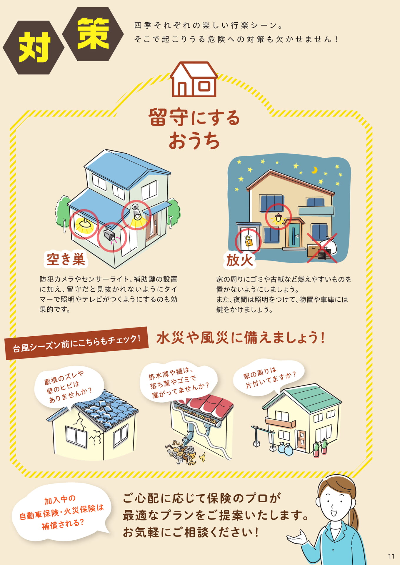 おうちのトラブル＆対策（11ページ目）