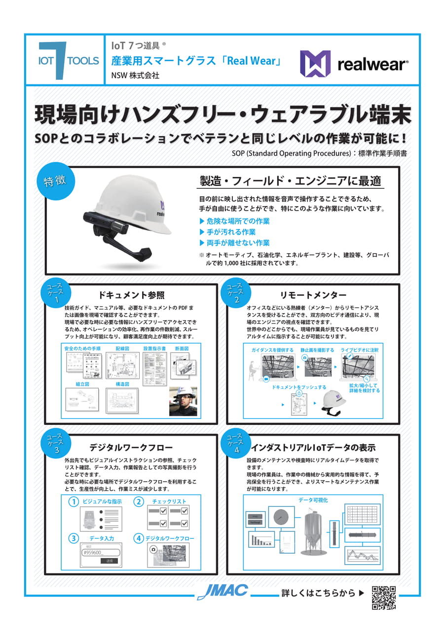 産業用スマートグラス「Real Wear」 (NSW株式会社)(18ページ目)