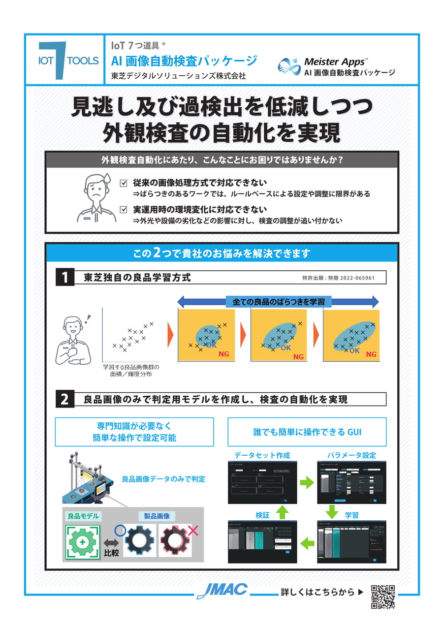 AI画像自動検査パッケージ (東芝デジタルソリューションズ株式会社)(80ページ目)