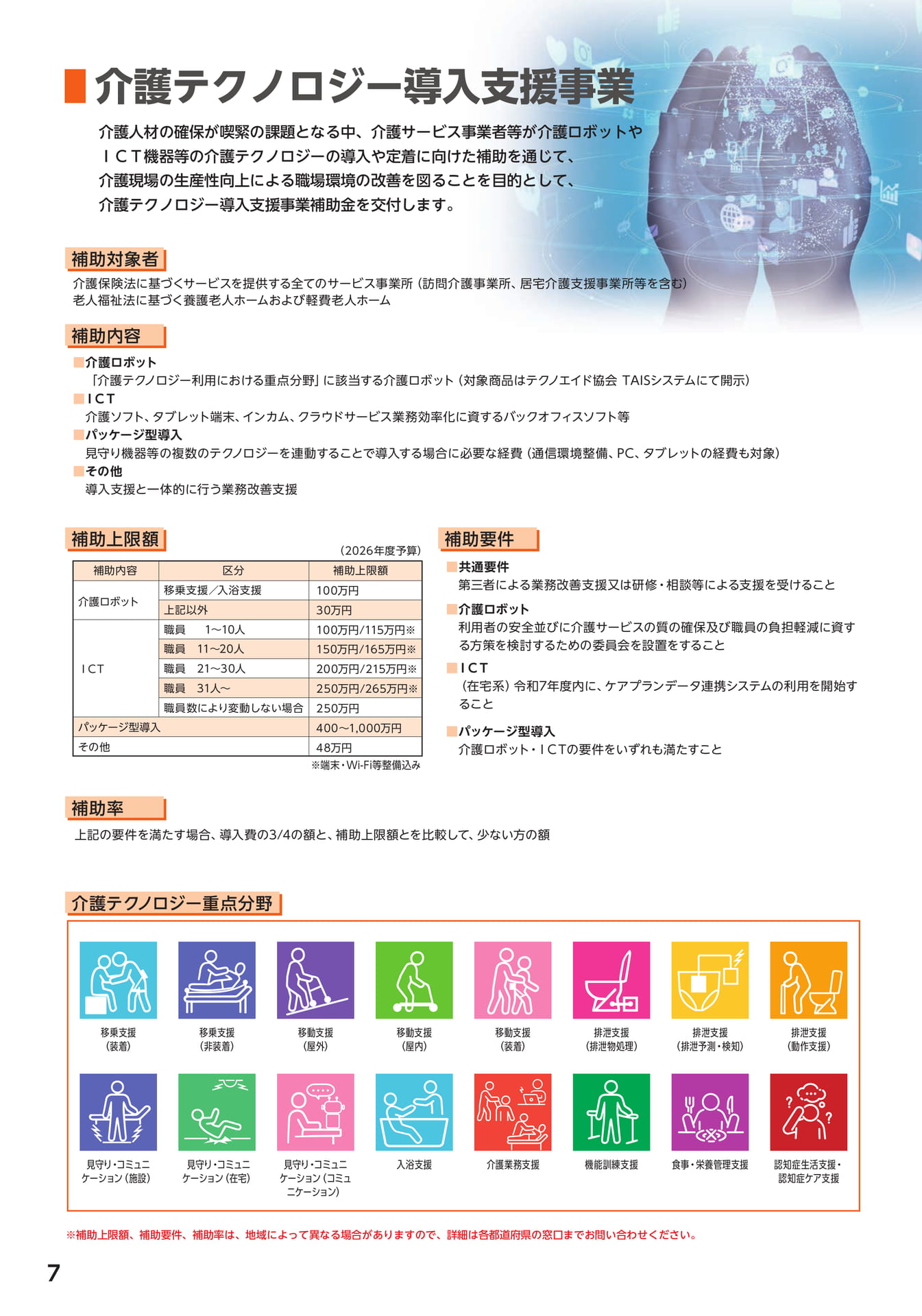 介護テクノロジー導入支援事業(8ページ目)