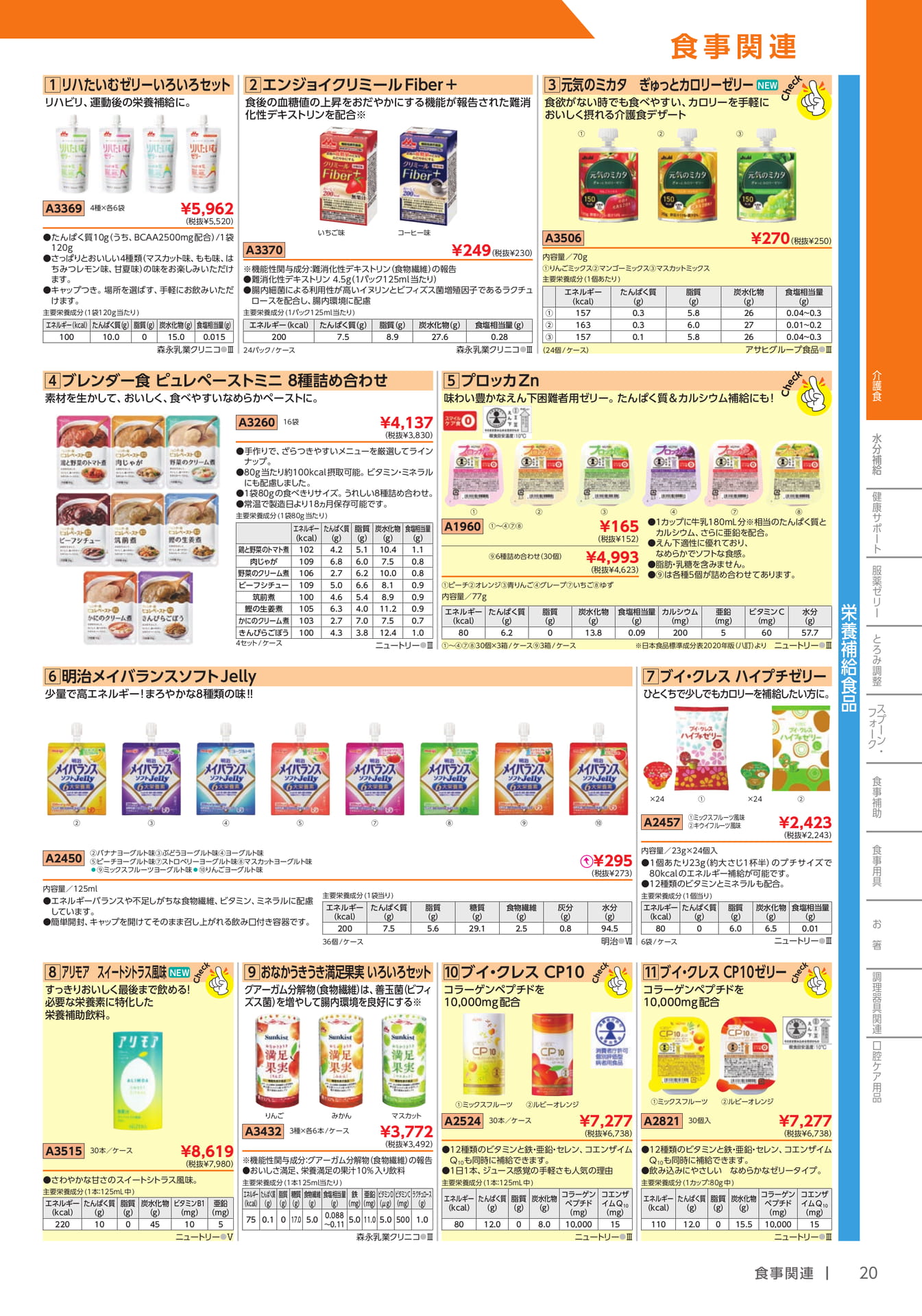 栄養補助食品・ゼリー飲料(21ページ目)