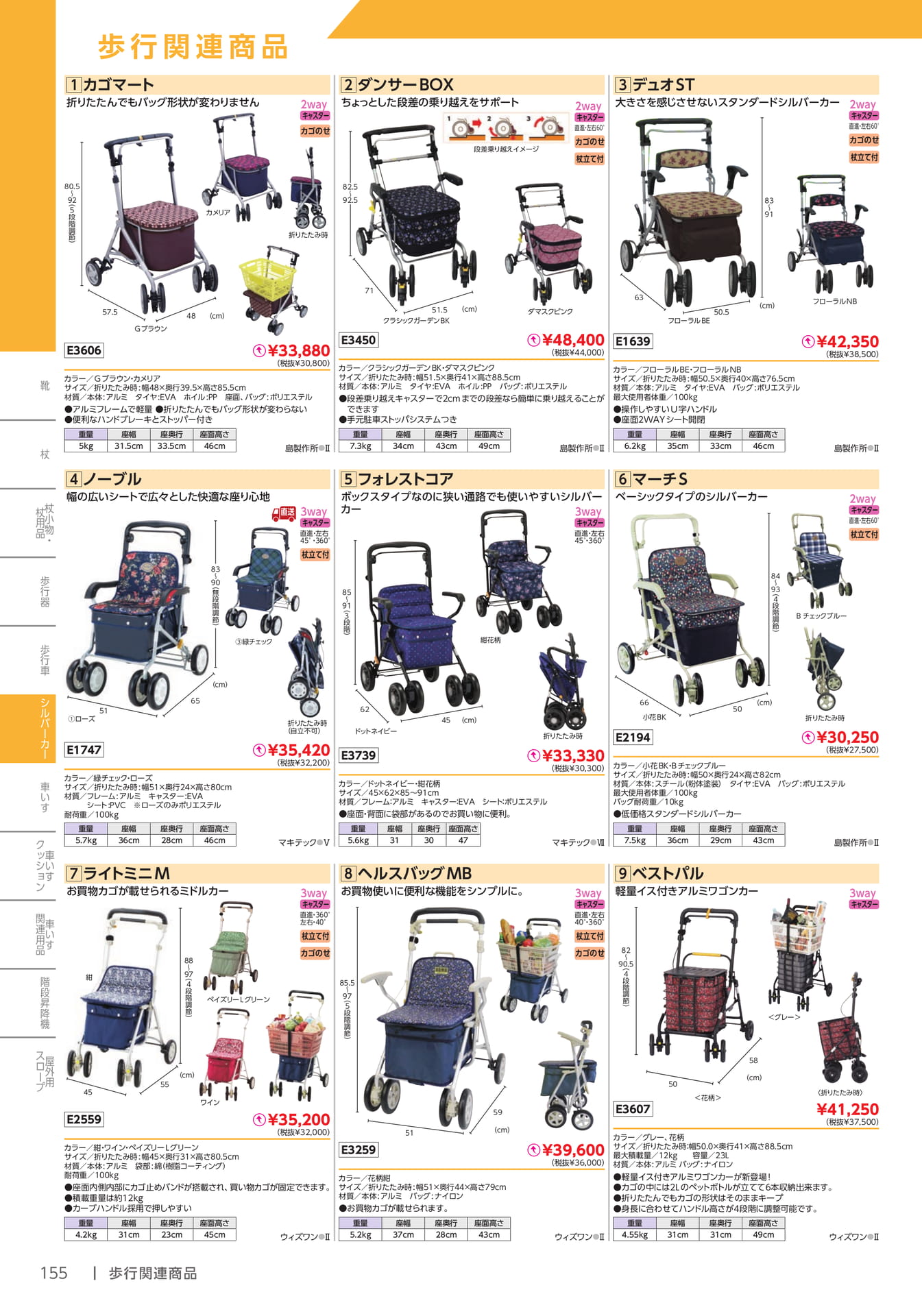 シルバーカー(156ページ目)