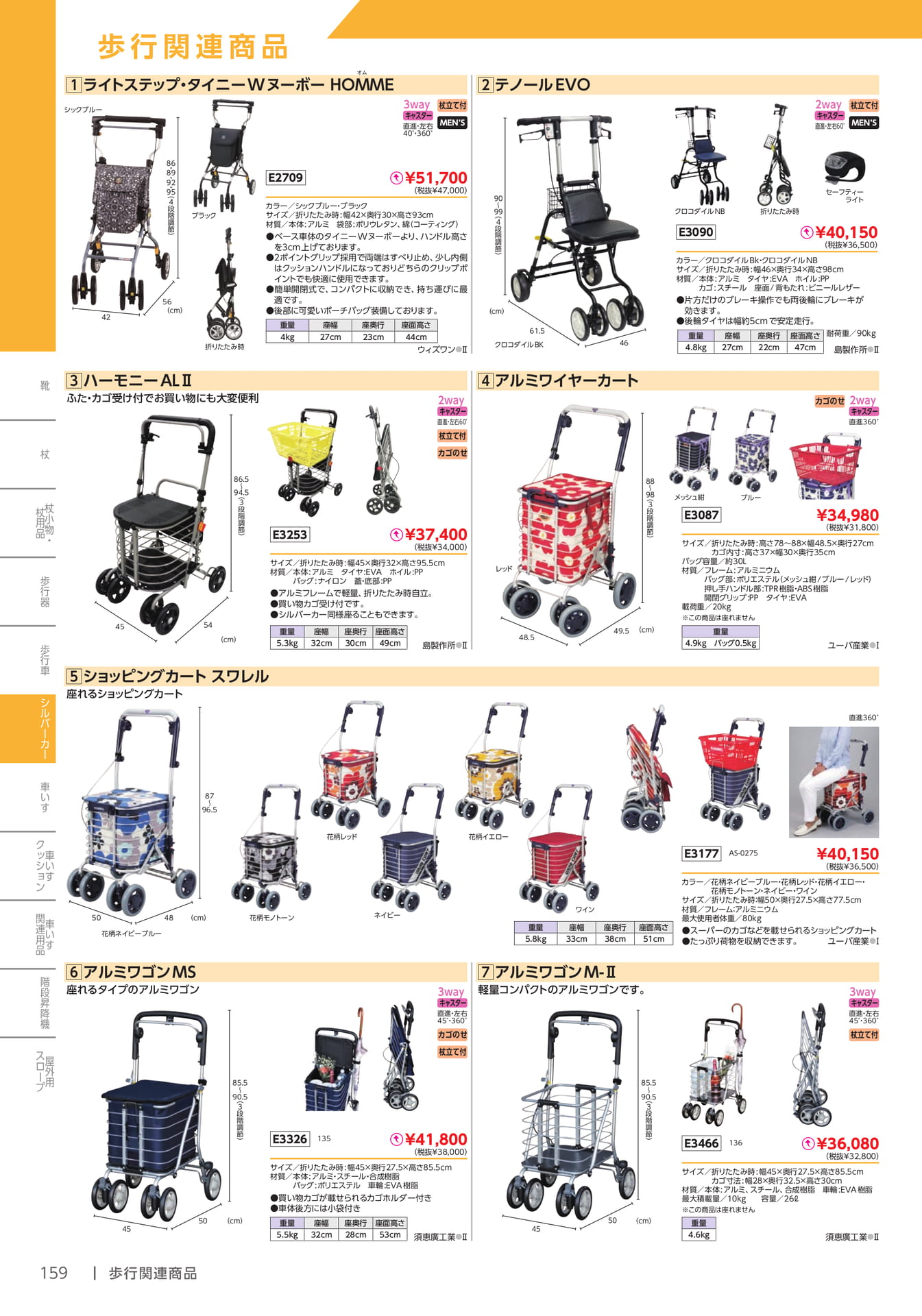 シルバーカー(160ページ目)