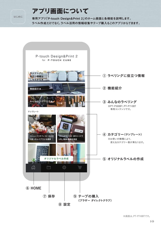 アプリ画面について1/2（12ページ目）
