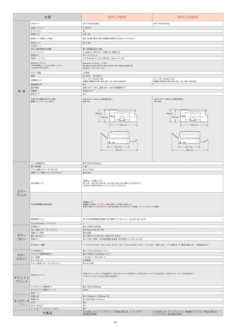 製品仕様 1/4（22ページ目）