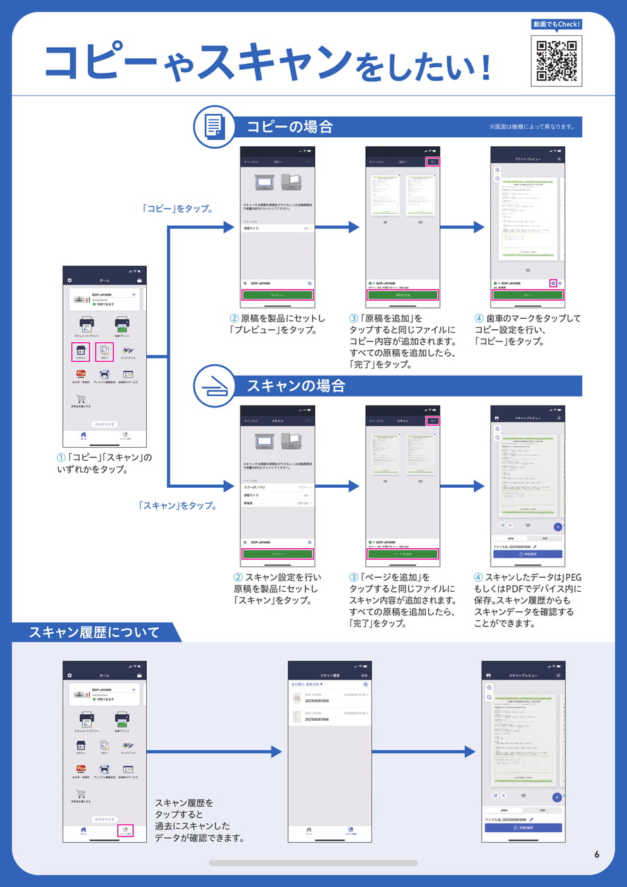 コピーやスキャンをしたい!(7ページ目)