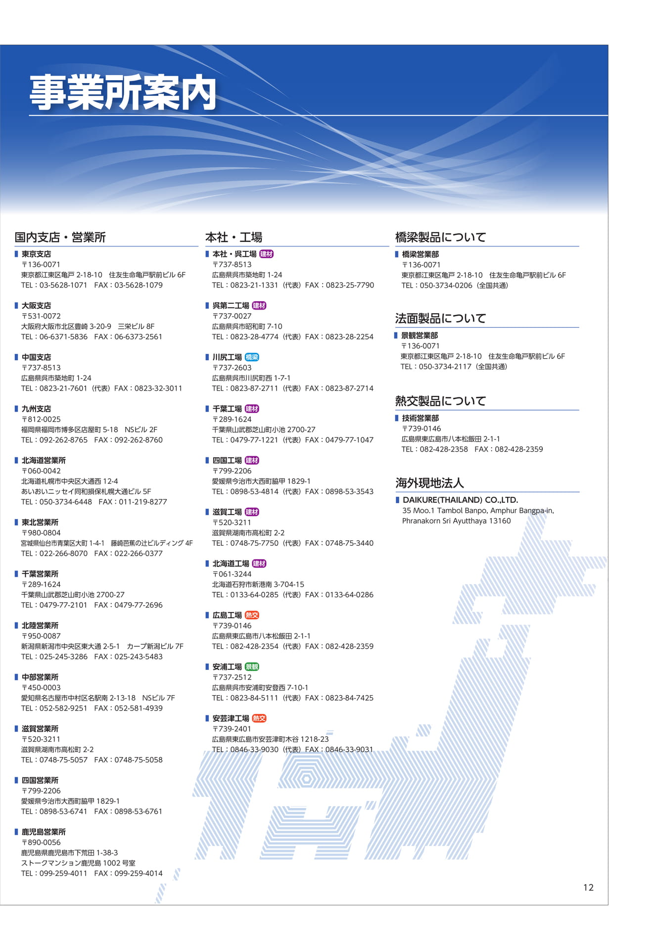 事業所案内（13ページ目）