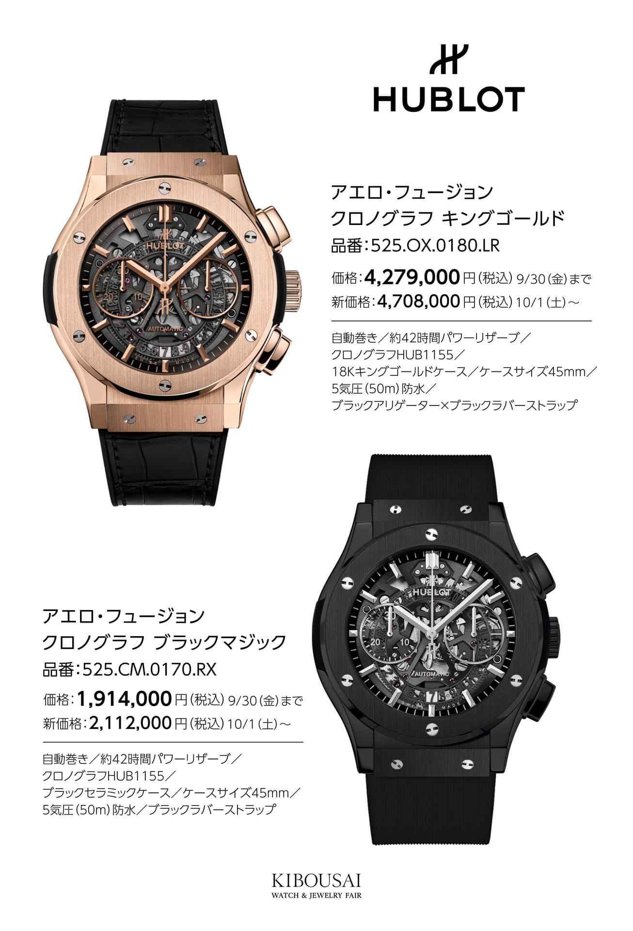 HUBLOT(ウブロ)（22ページ目）