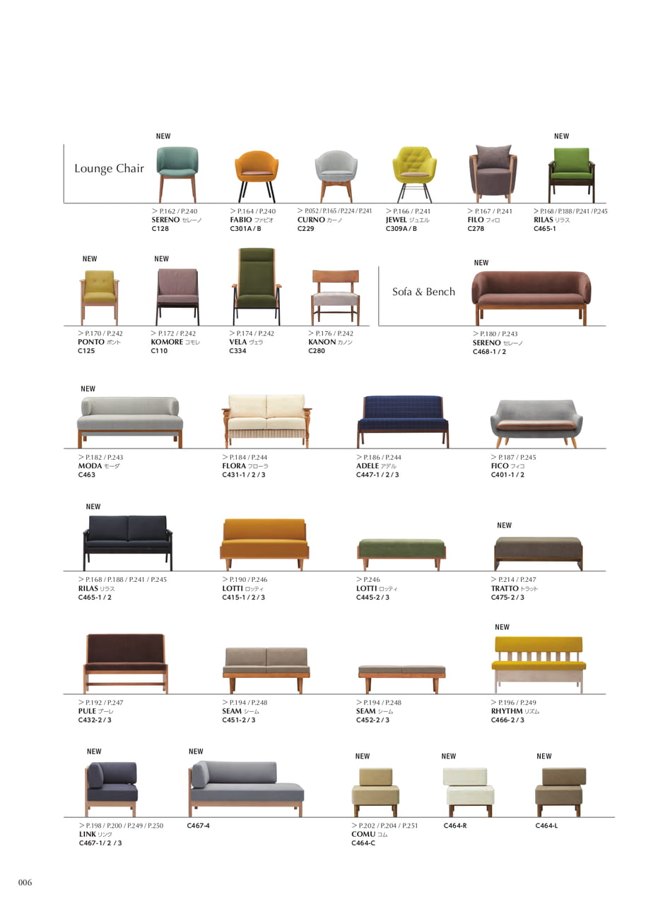 Lounge & Sofa Index（8ページ目）
