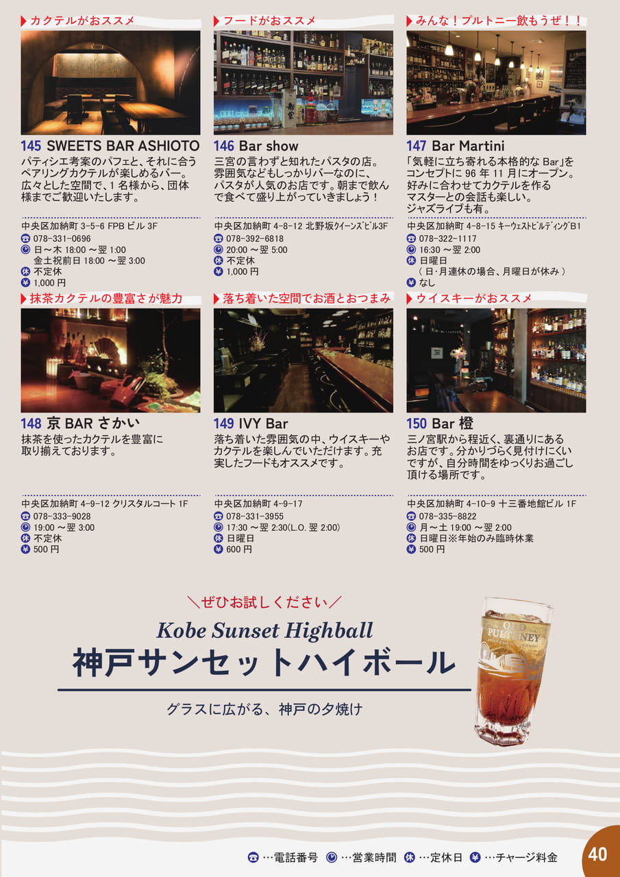 40 三宮エリア【E】店舗紹介(41ページ目)