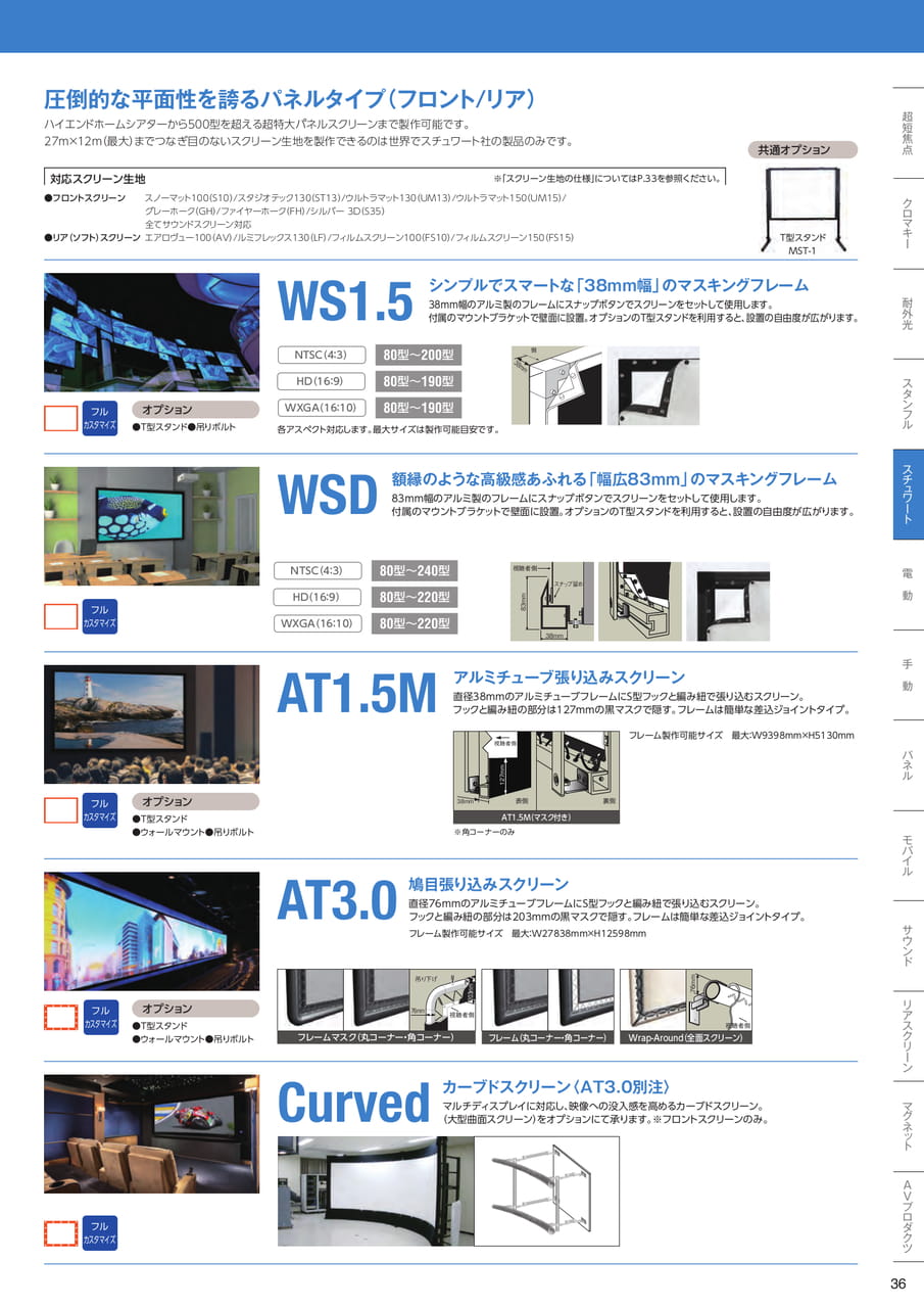 スチュワート　パネルタイプ（37ページ目）