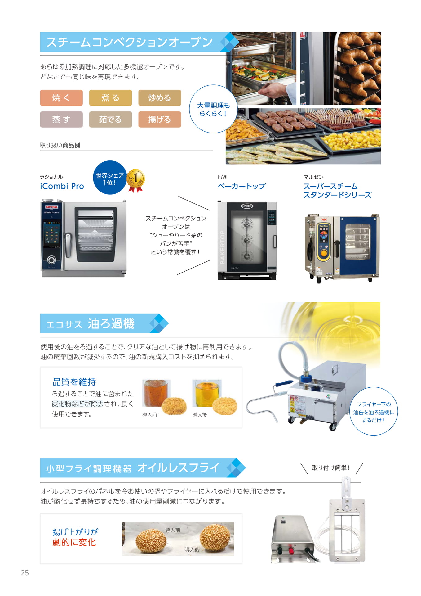 スチームコンベクションオーブン（26ページ目）