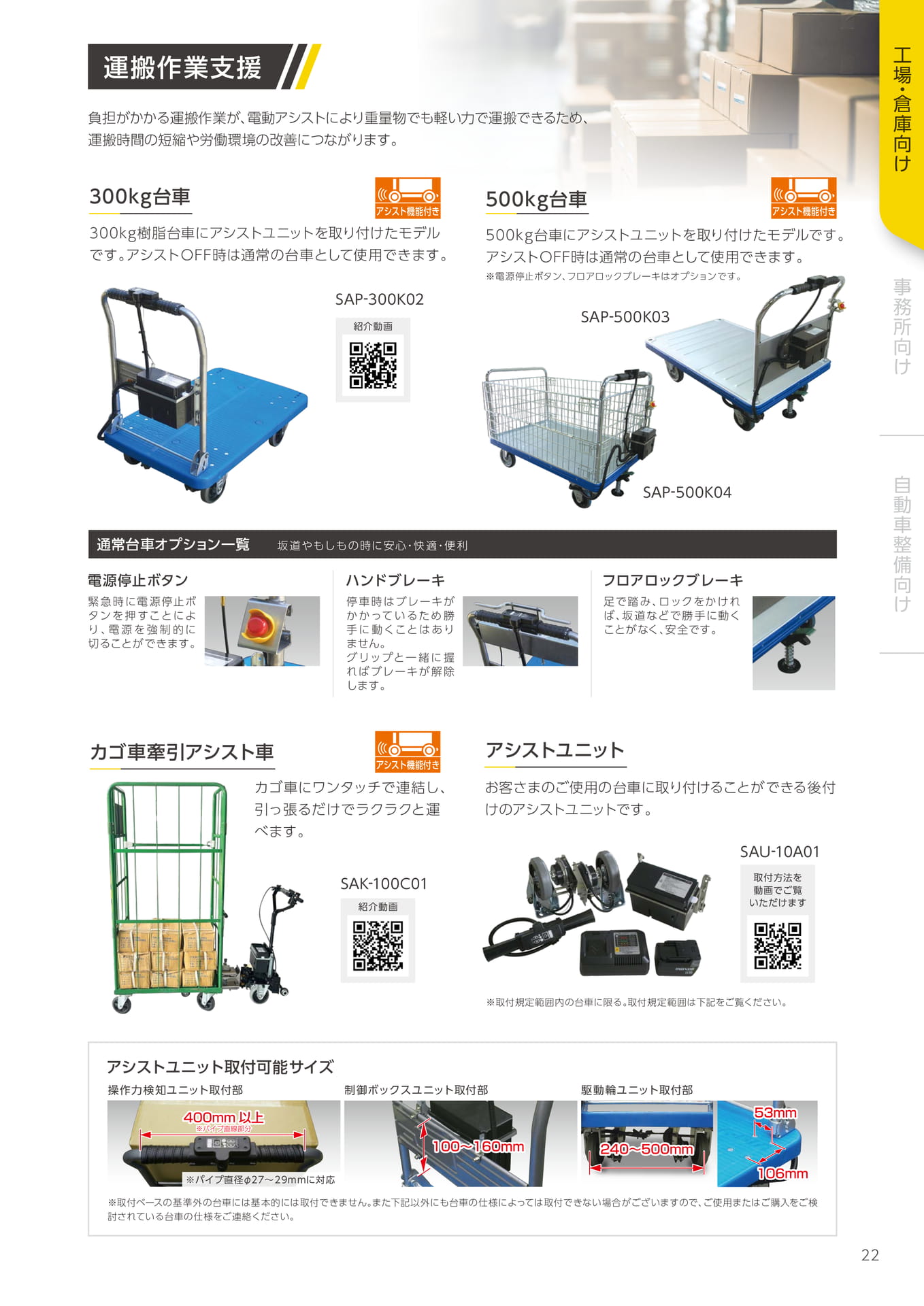 運搬作業支援(23ページ目)