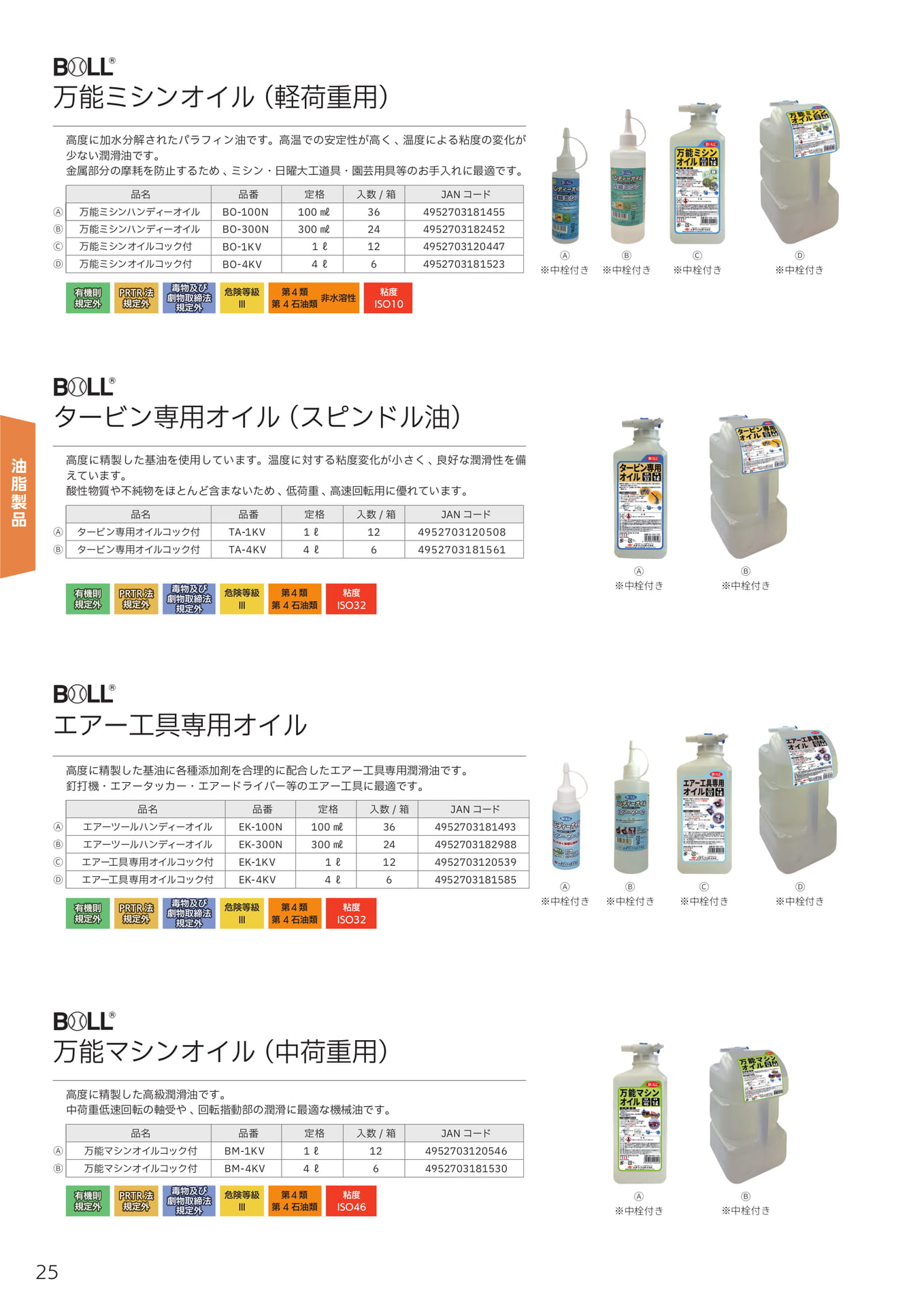 油脂製品(26ページ目)