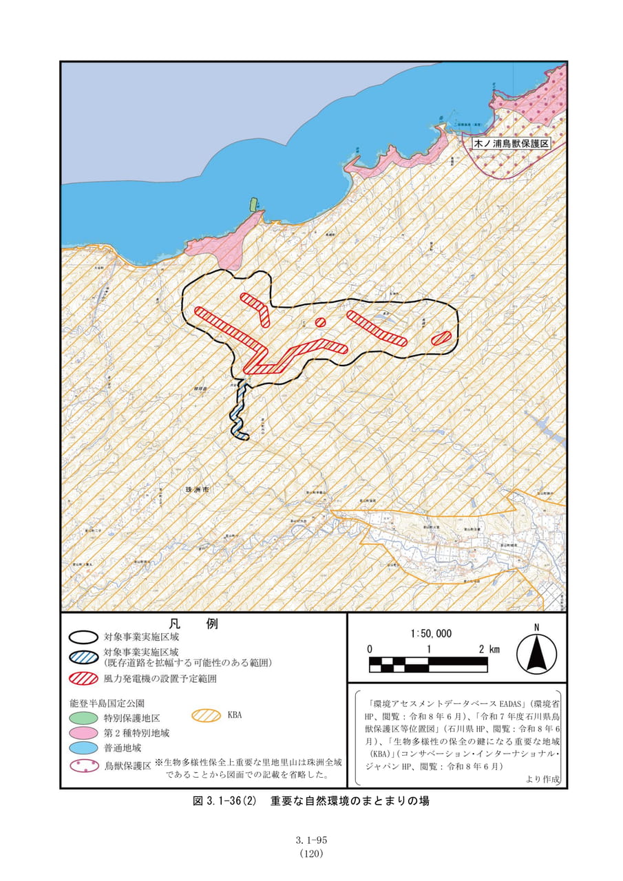 重要な自然環境のまとまりの場(2)（127ページ目）