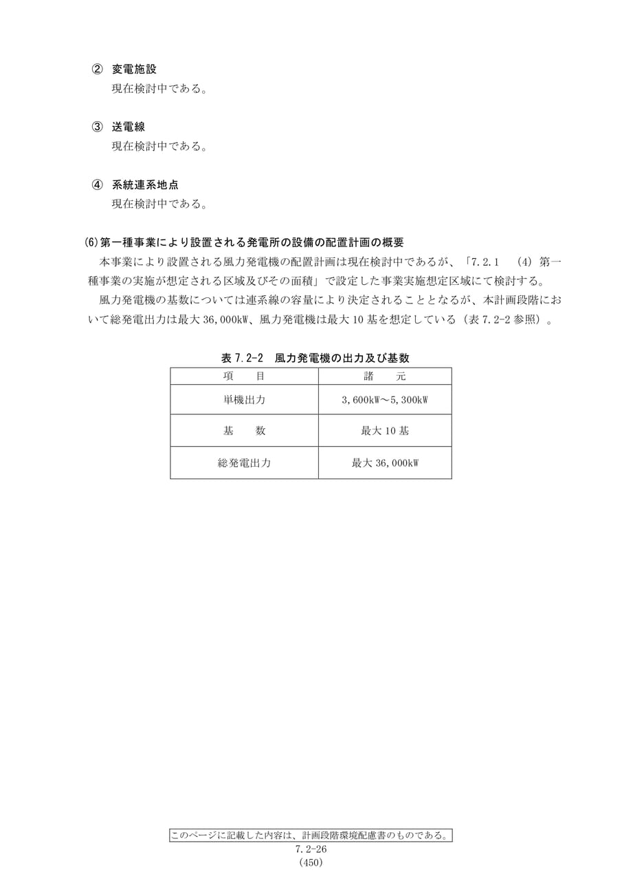 発電所の設備の配置計画の概要（457ページ目）