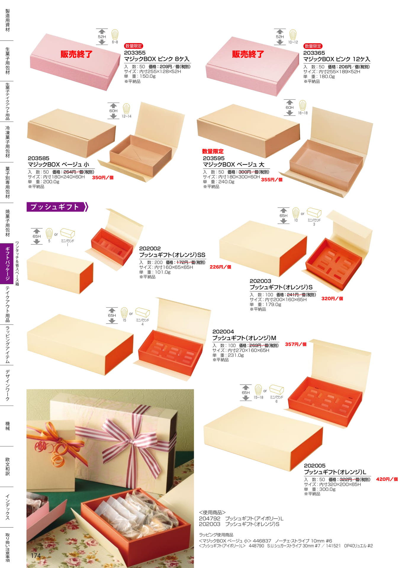 マジックBOX・プッシュギフト(174ページ目)