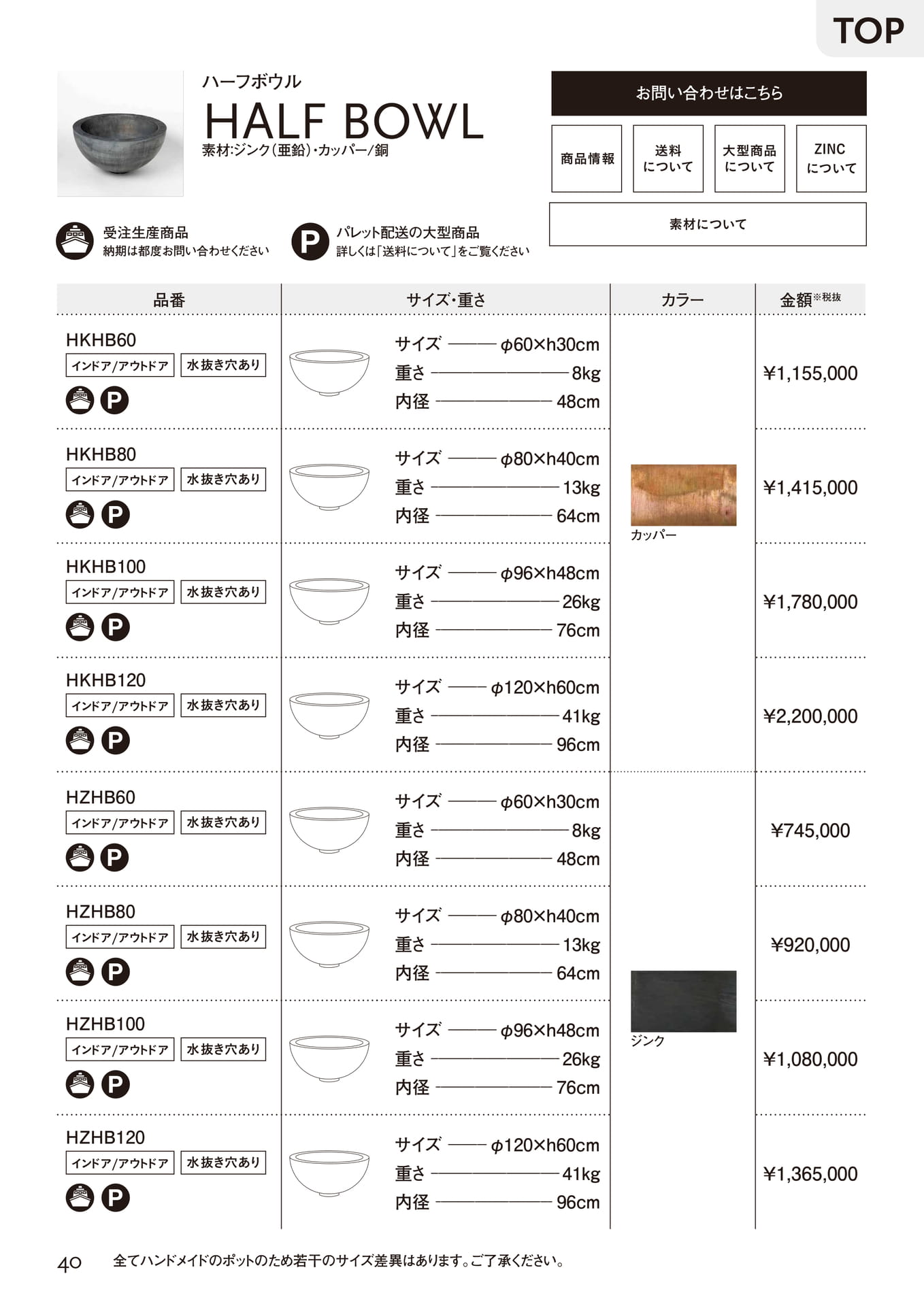 HALF BOWL（40ページ目）