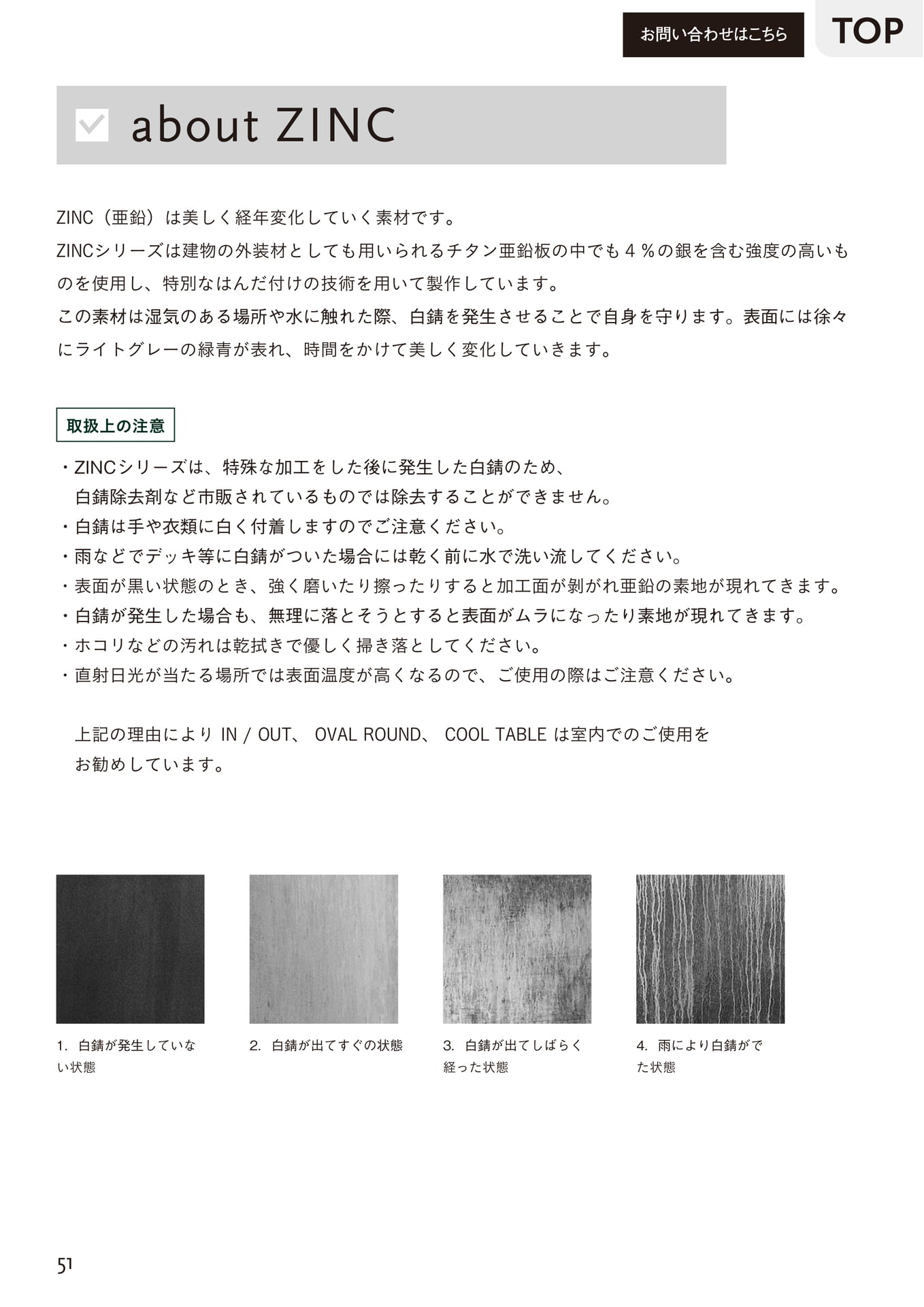 about ZINC（51ページ目）