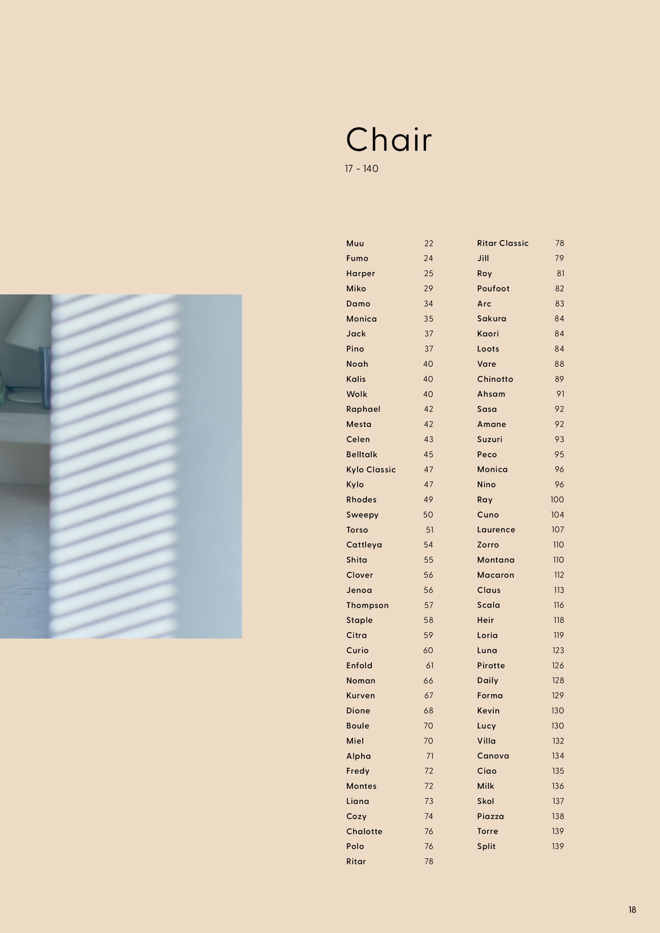 Chair(19ページ目)