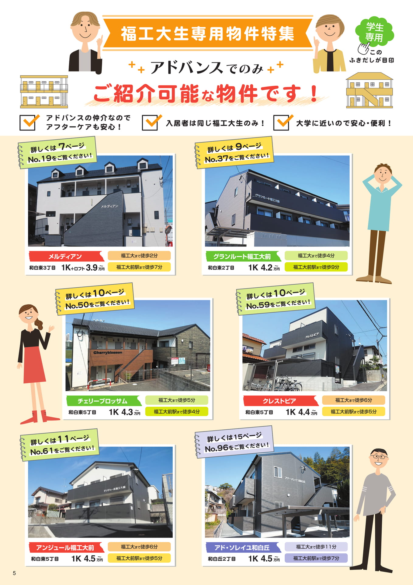 Page 05 福工大生専用物件特商（6ページ目）