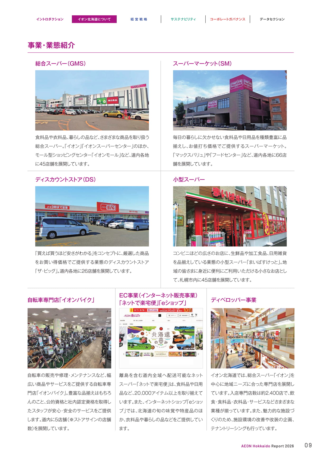 事業・業態紹介（9ページ目）