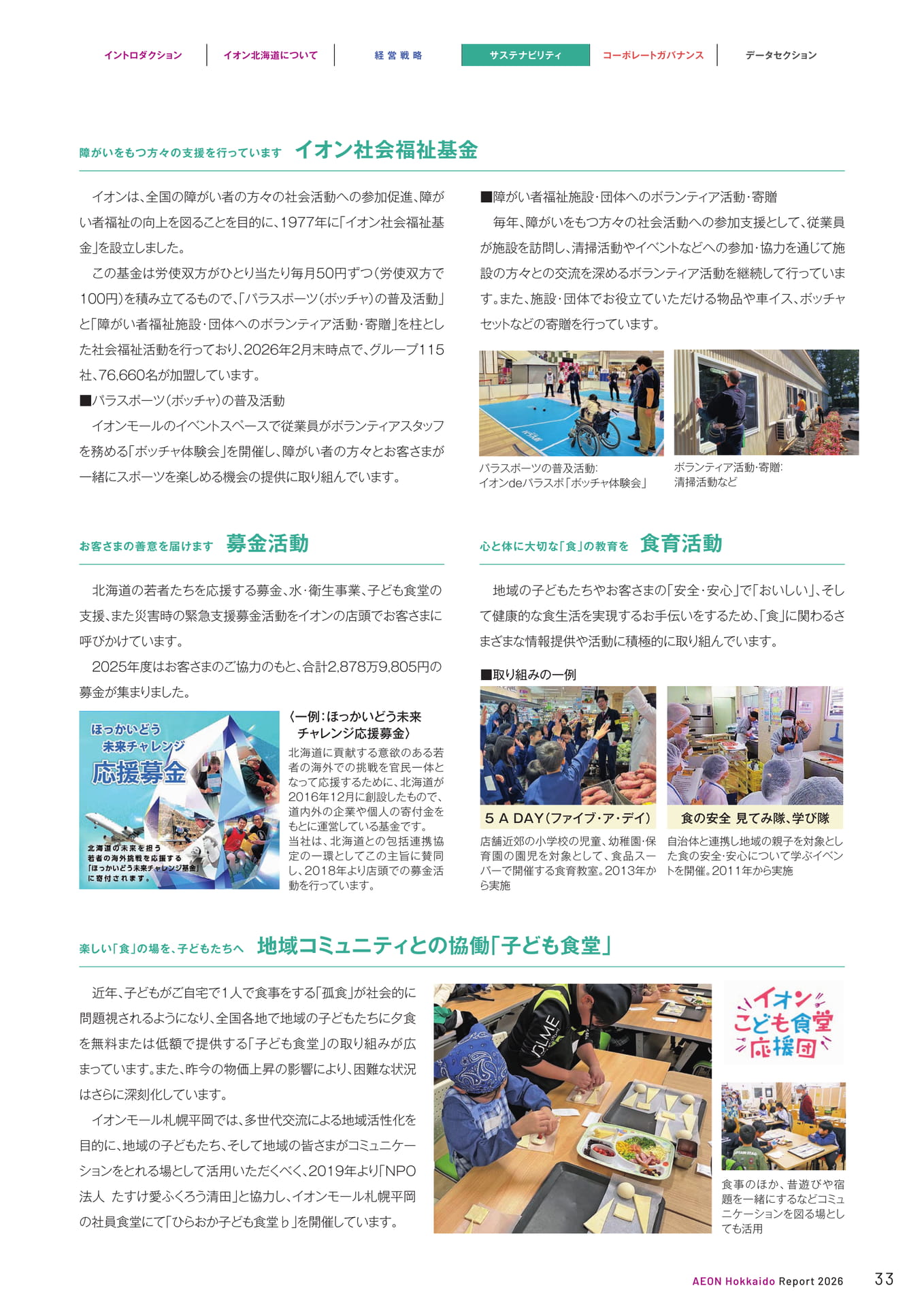 イオン社会福祉基金・募金活動（33ページ目）