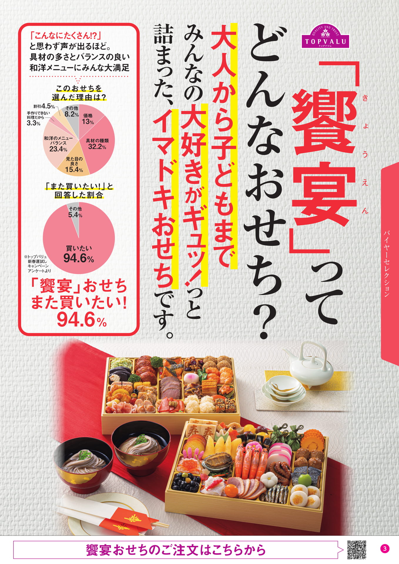 饗宴おせちのご案内（4ページ目）