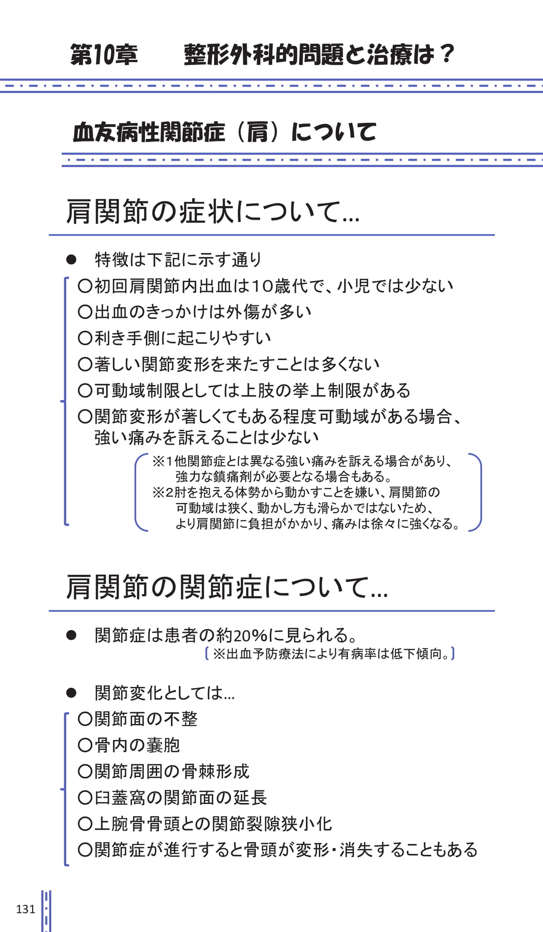 第10章 整形外科的問題と治療は?(136ページ目)