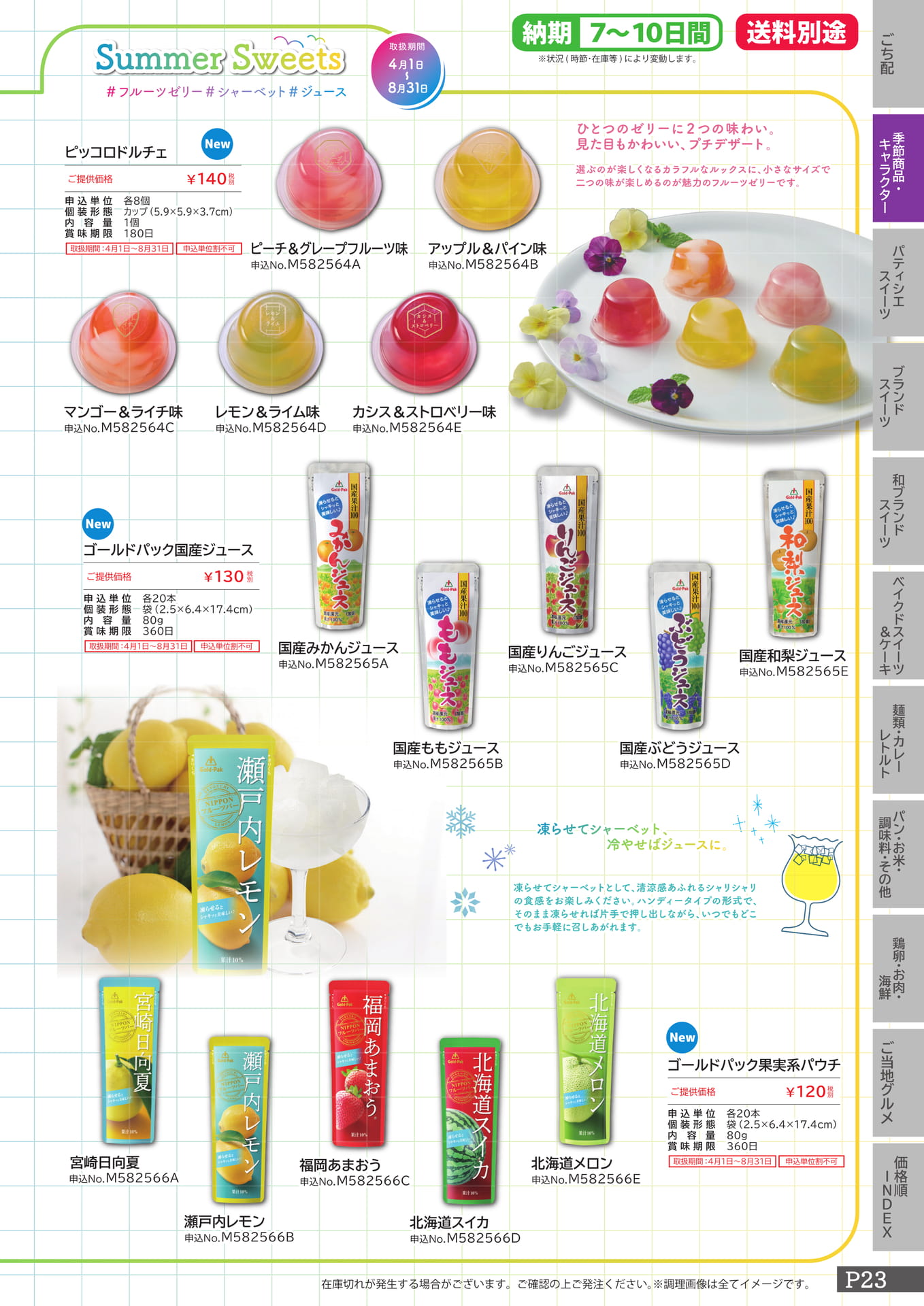 SUMMERSWEETS（23ページ目）