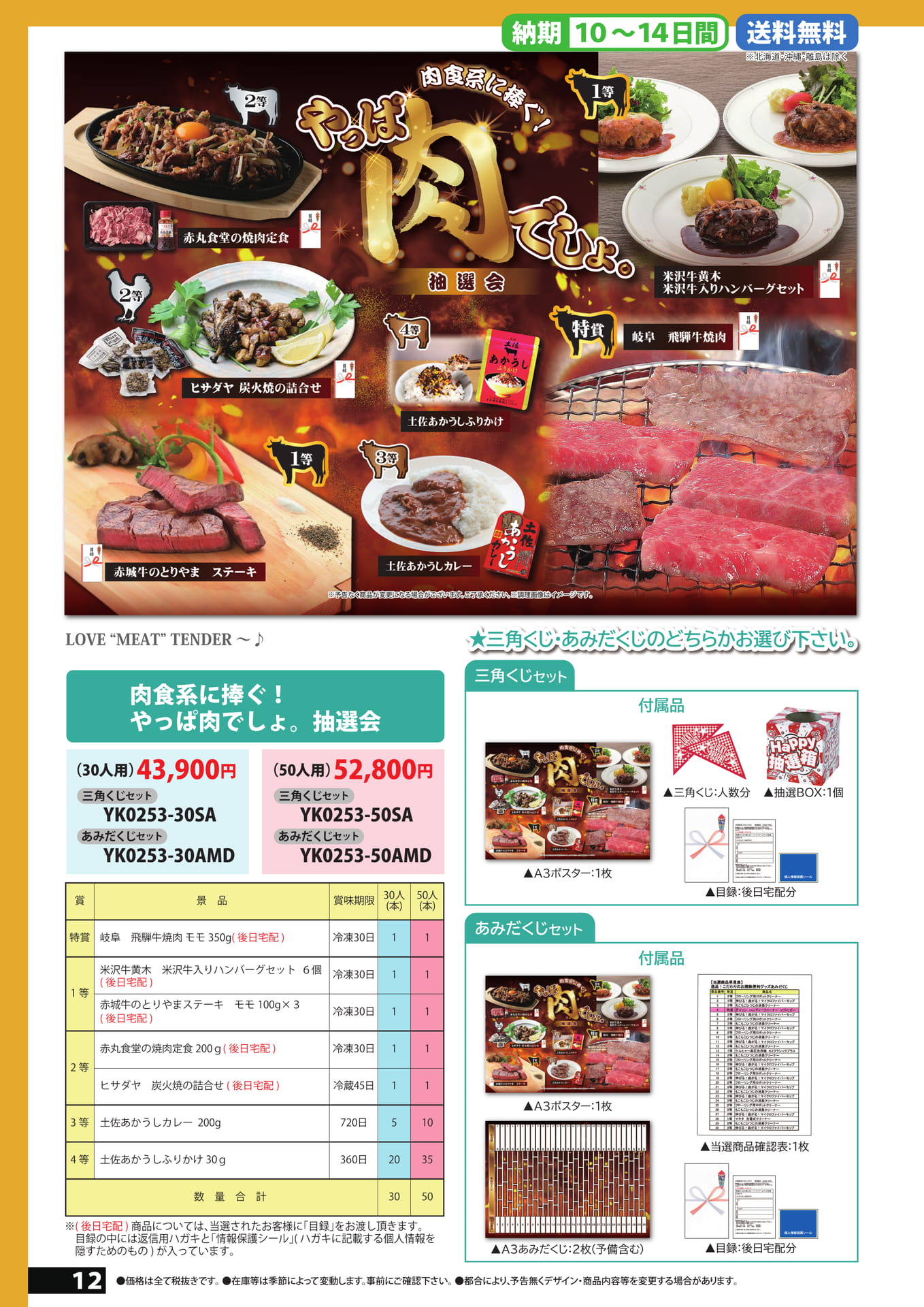肉抽選会（12ページ目）