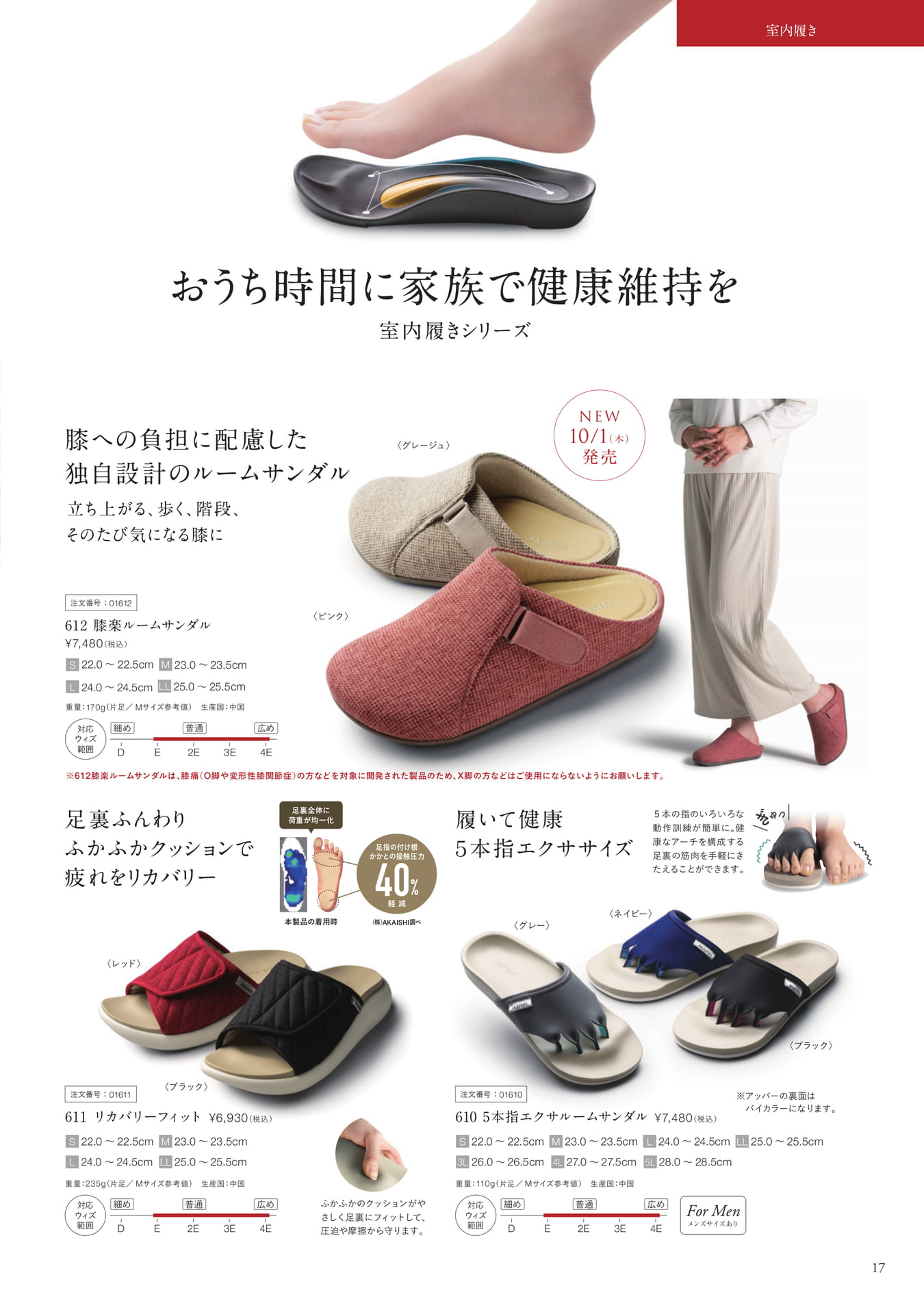 室内履き（18ページ目）