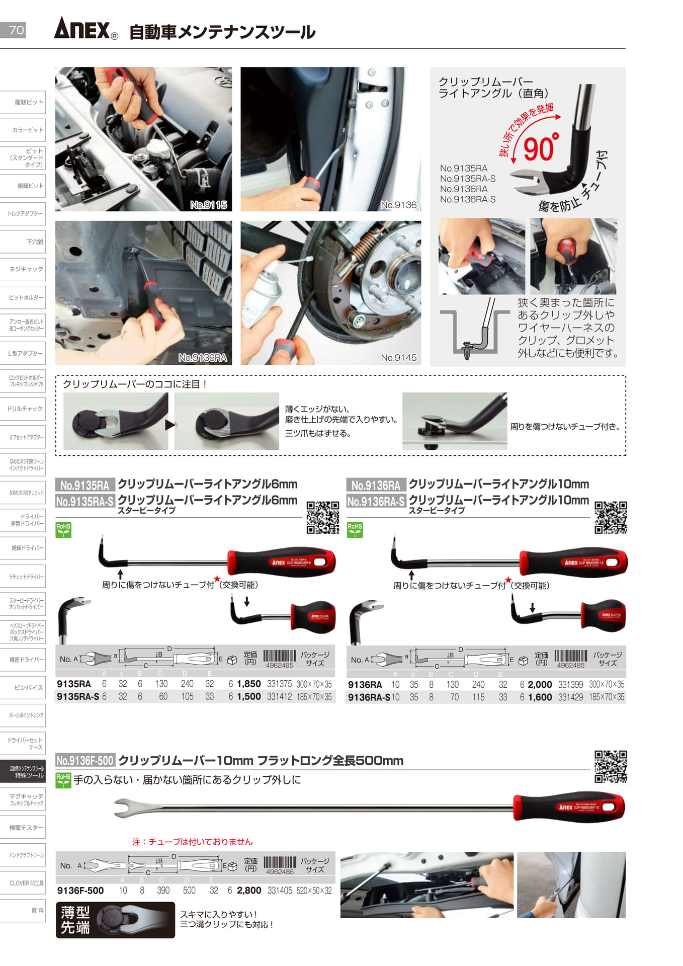 自動車メンテナンスツール		（72ページ目）