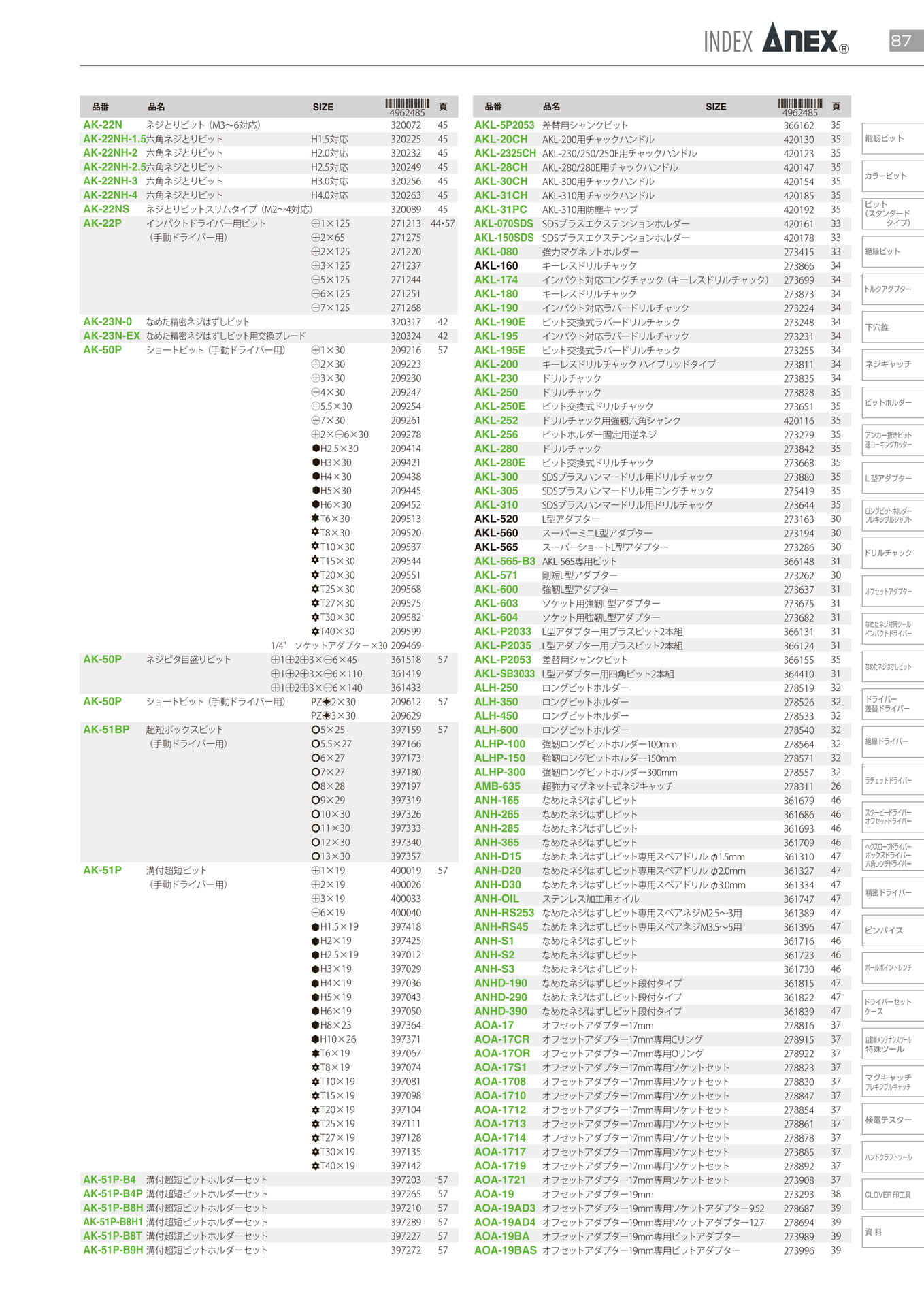INDEX		（89ページ目）