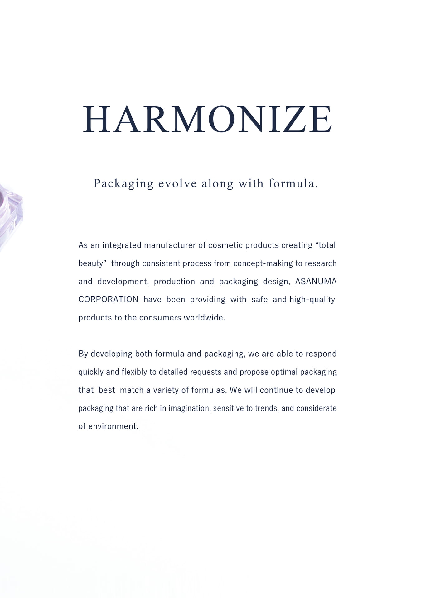 Concept “HARMONIZE”(5ページ目)