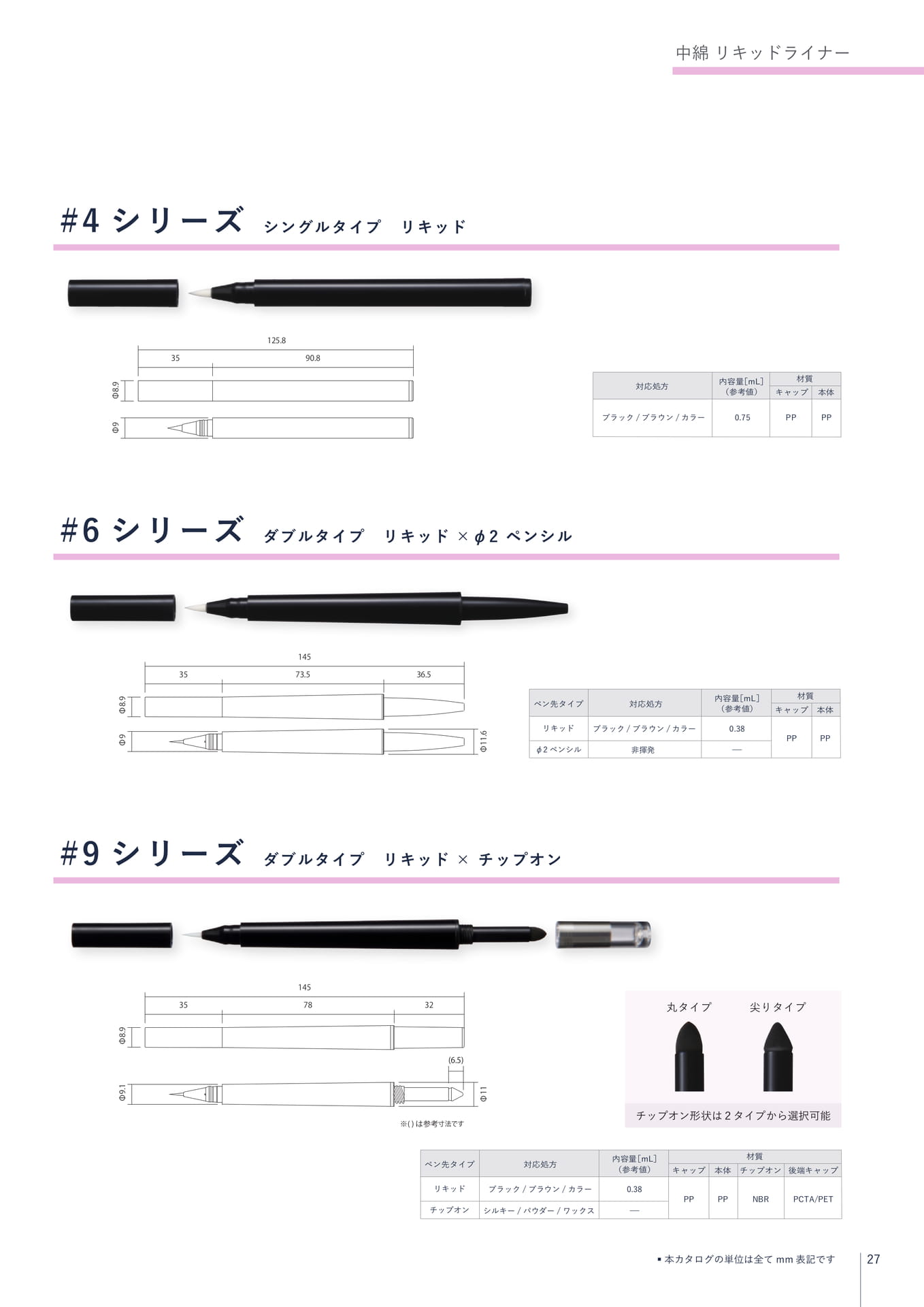 中綿シリーズ(27ページ目)