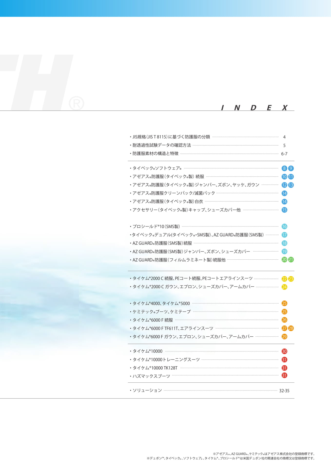 P3：目次（3ページ目）