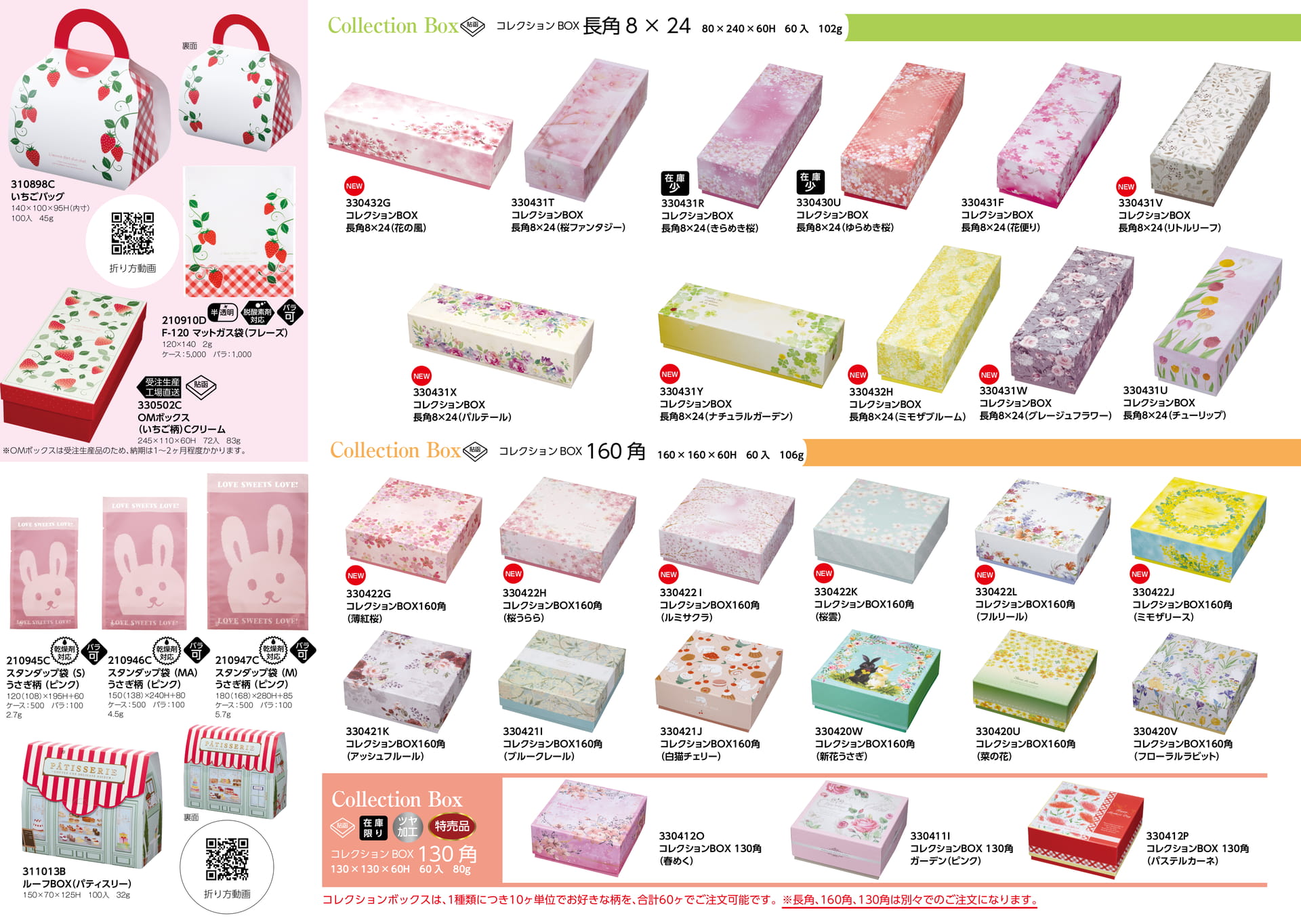 いちごバッグ,スタンダップ袋,ルーフBOX,コレクションBOX(3ページ目)
