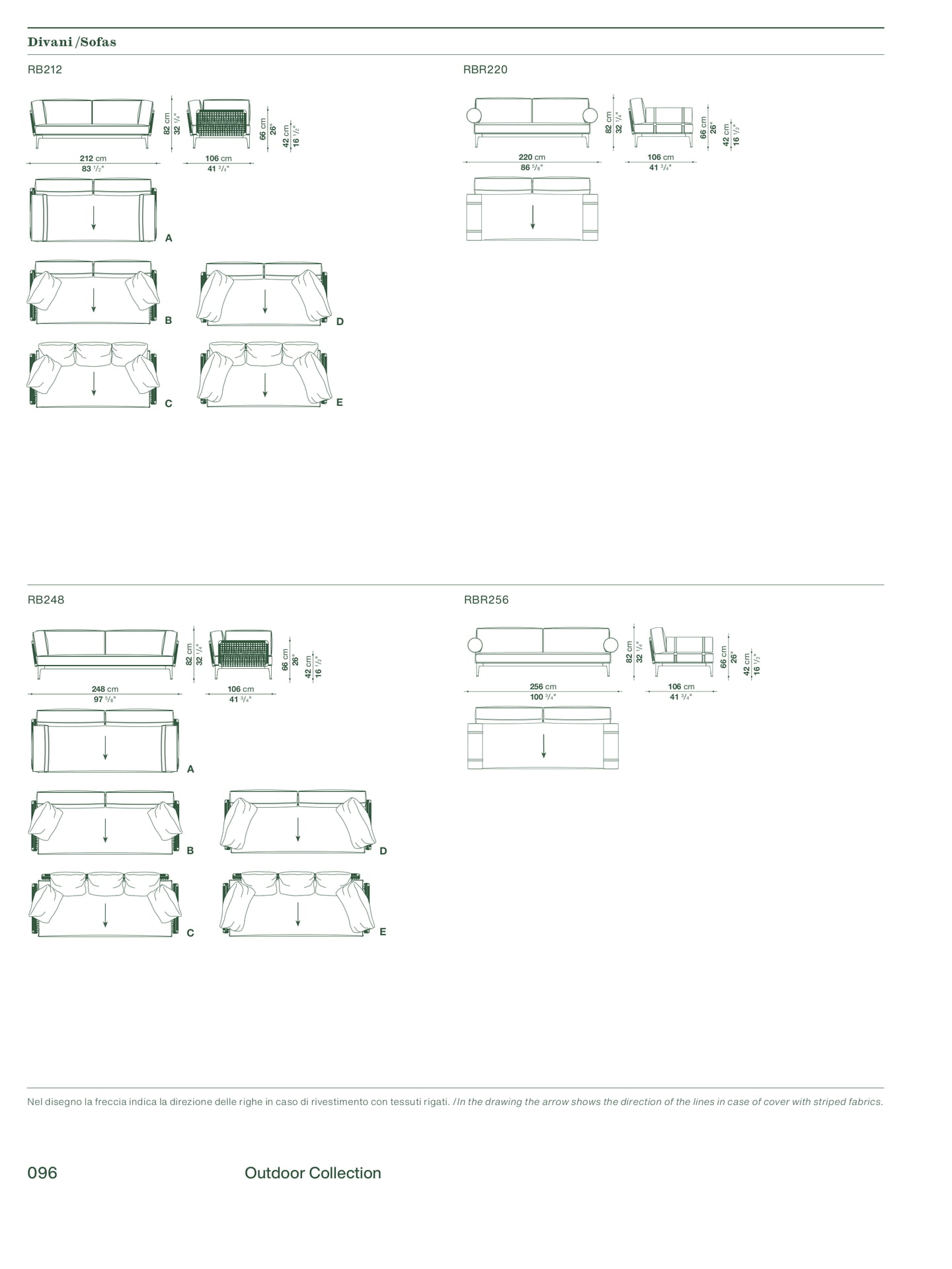 Ribes Sofas Dimensions（98ページ目）