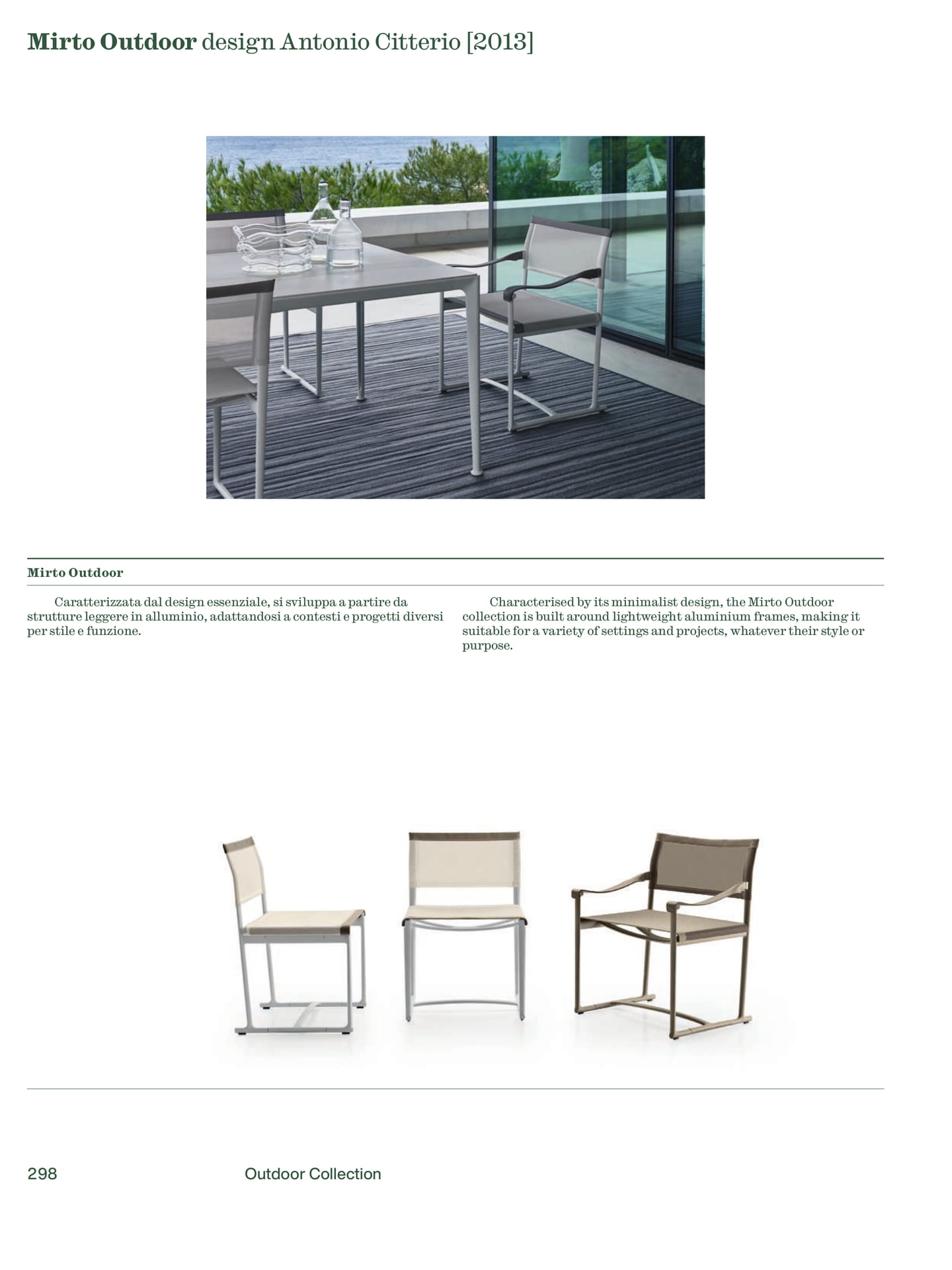 Mirto Outdoor - Design（300ページ目）