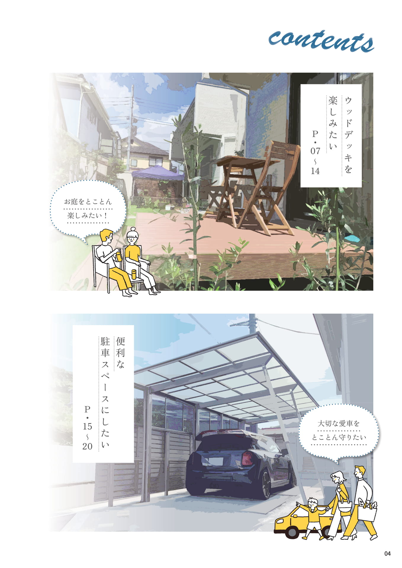 P.04 目次（4ページ目）