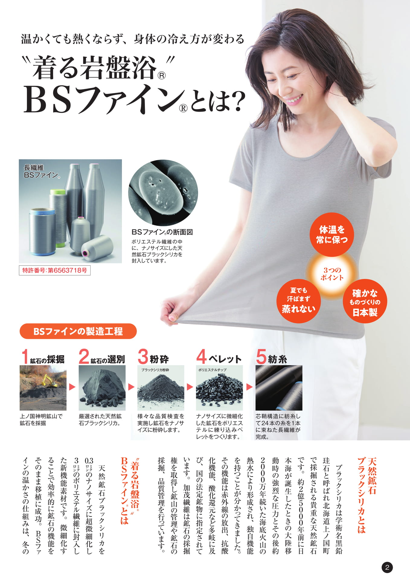 〝着る岩盤浴®″BSファイン®とは?(2ページ目)