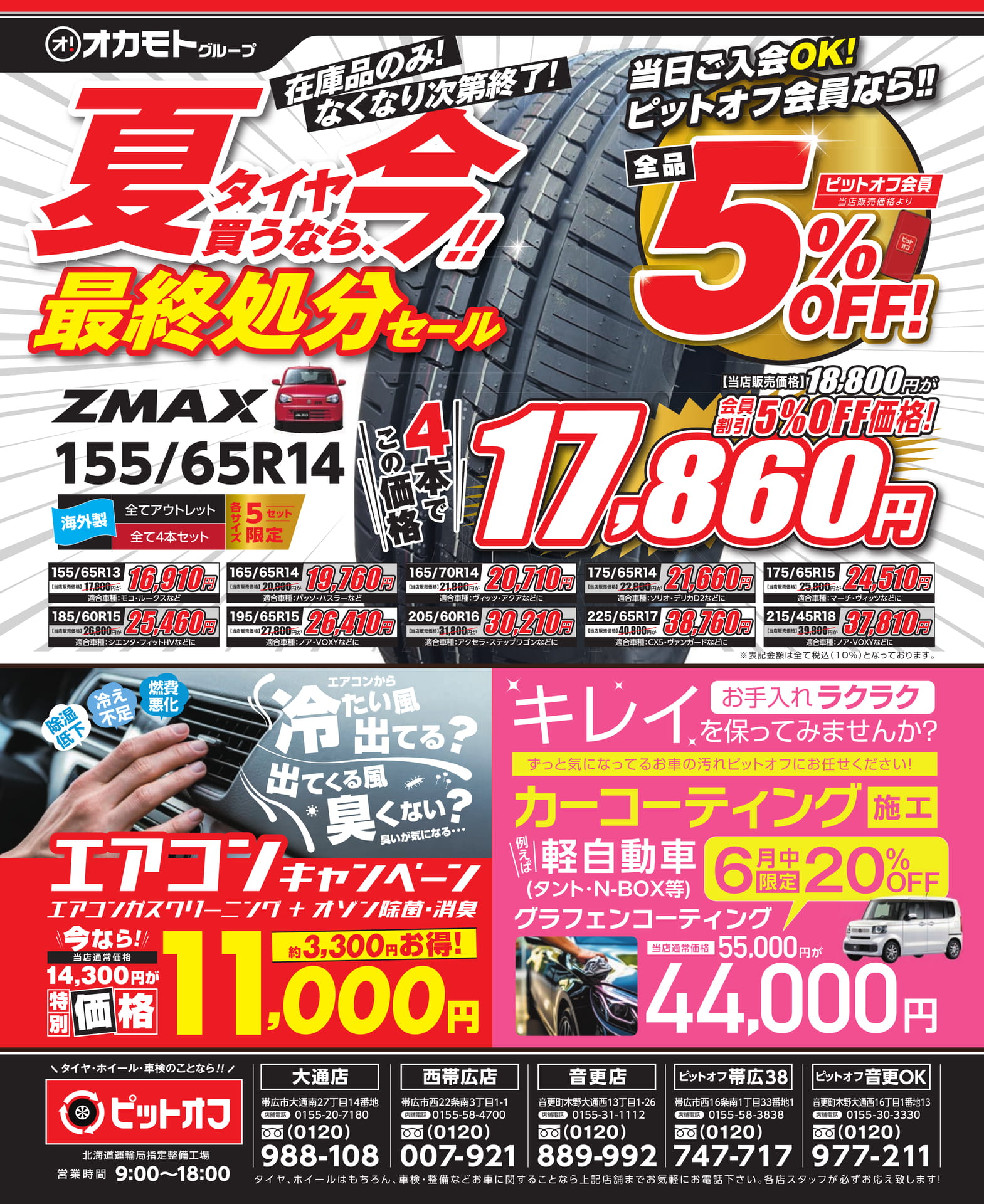 5%OFFクーポン（3ページ目）