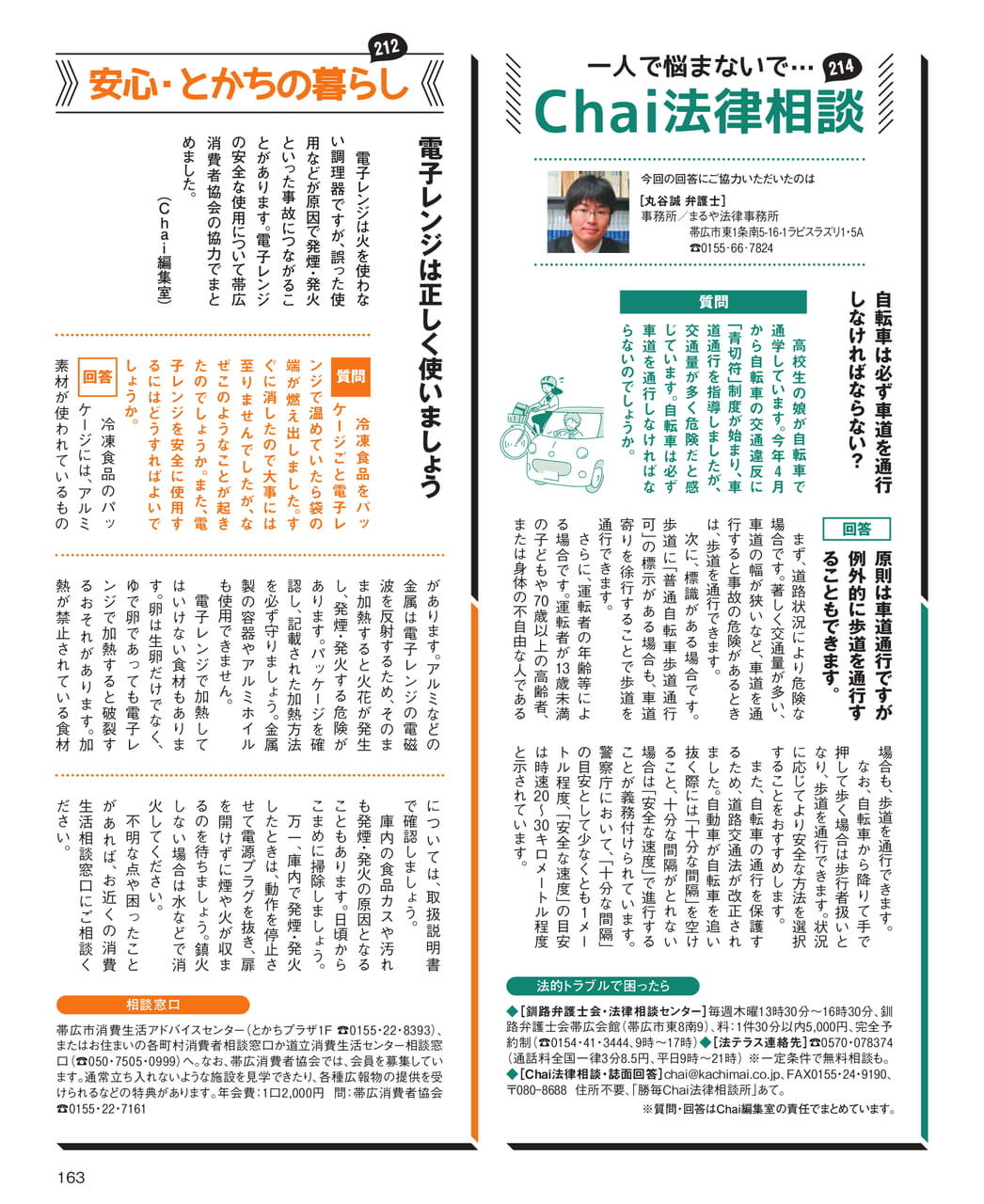 暮らしのアドバイスと法律相談（163ページ目）