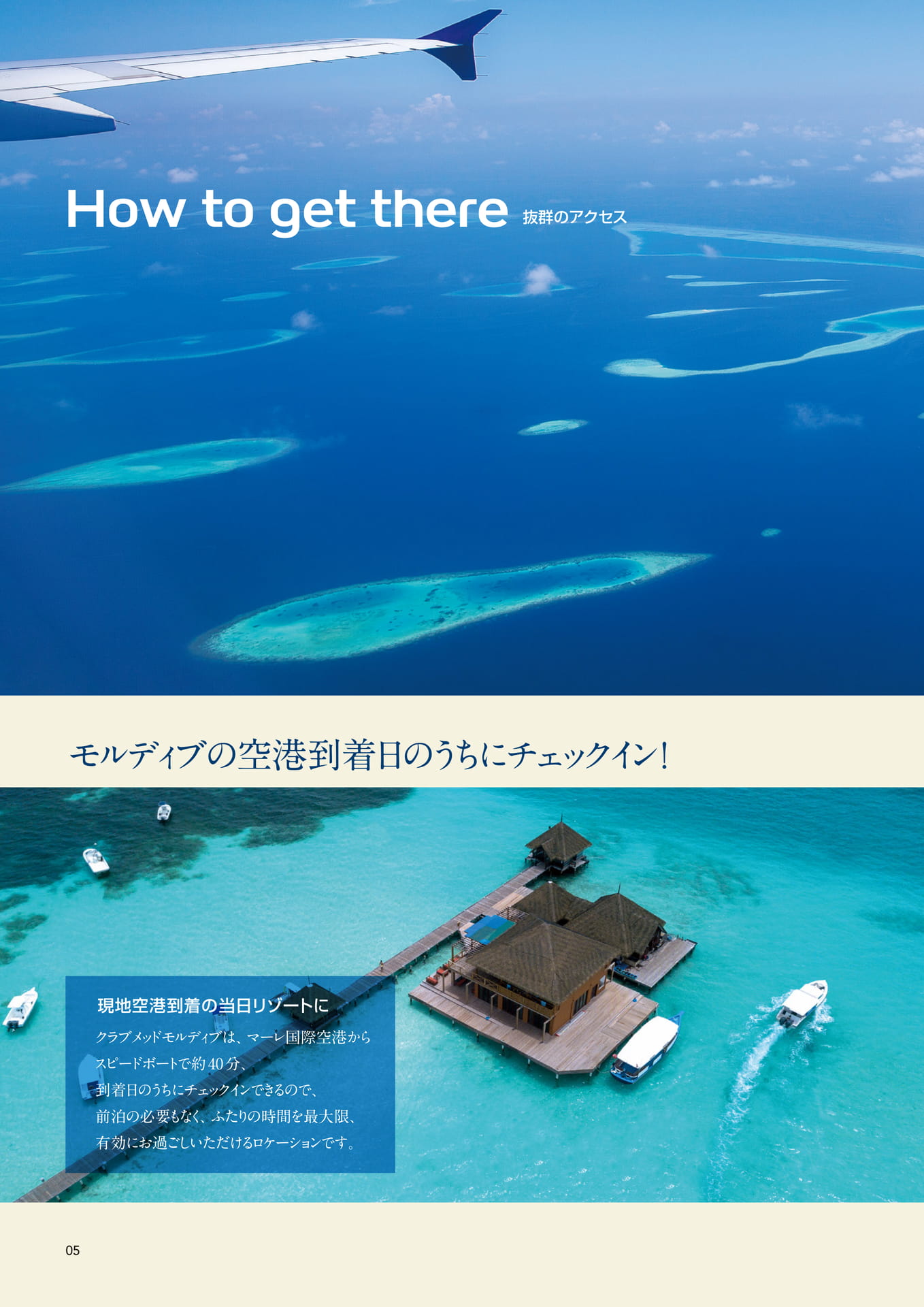 How to get there（6ページ目）