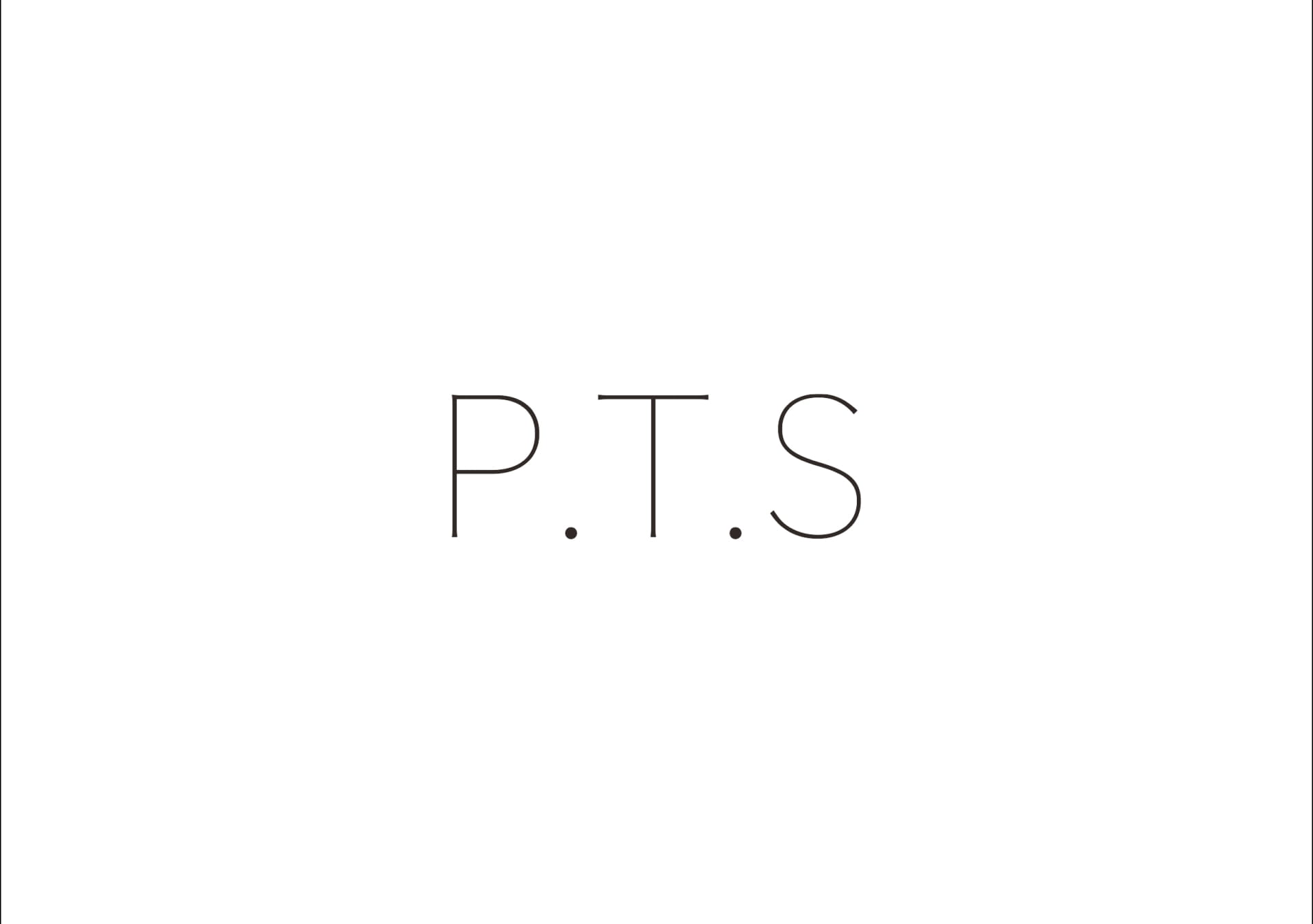 P.T.S(1ページ目)